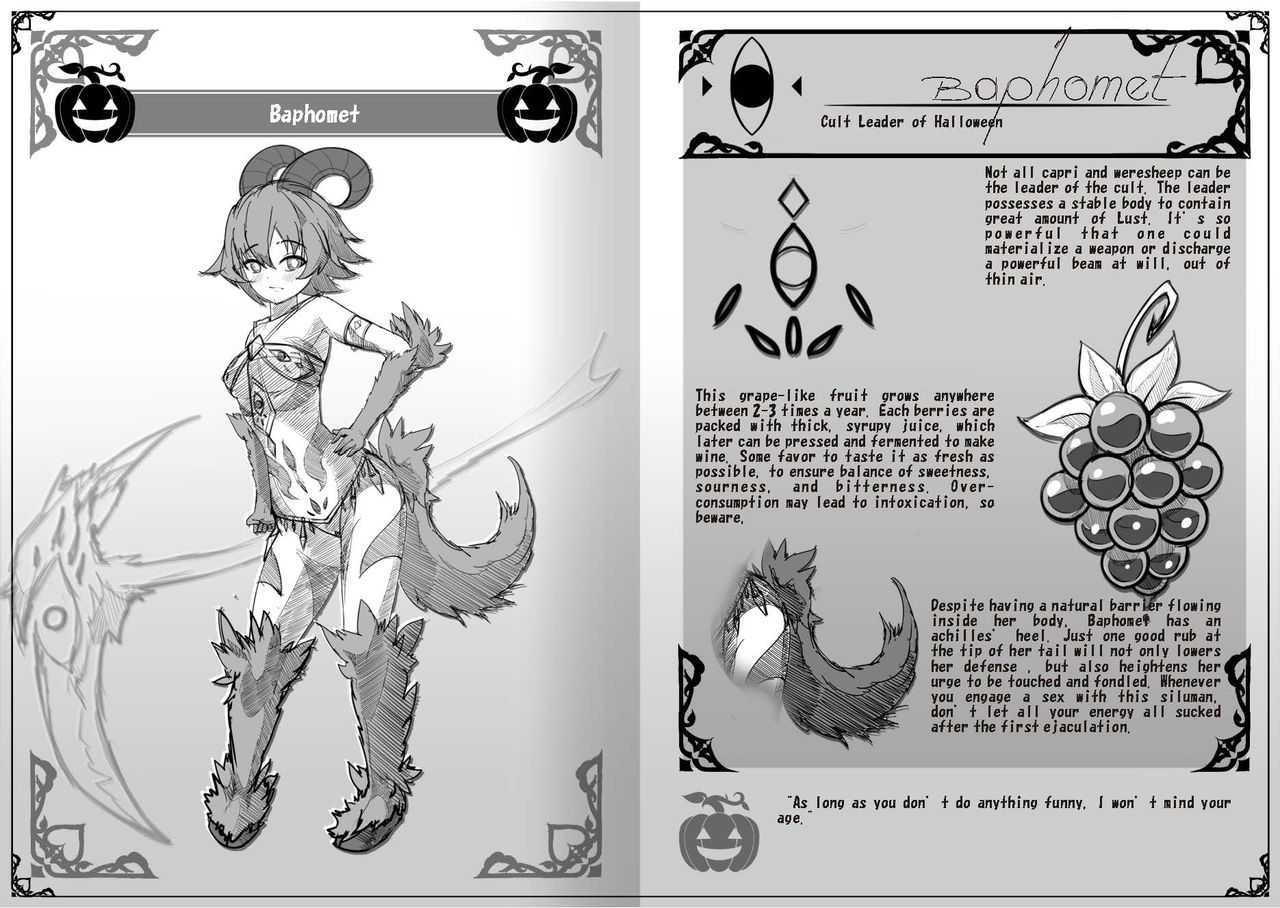 Monster Girl Sketch #2 - B page 2 full