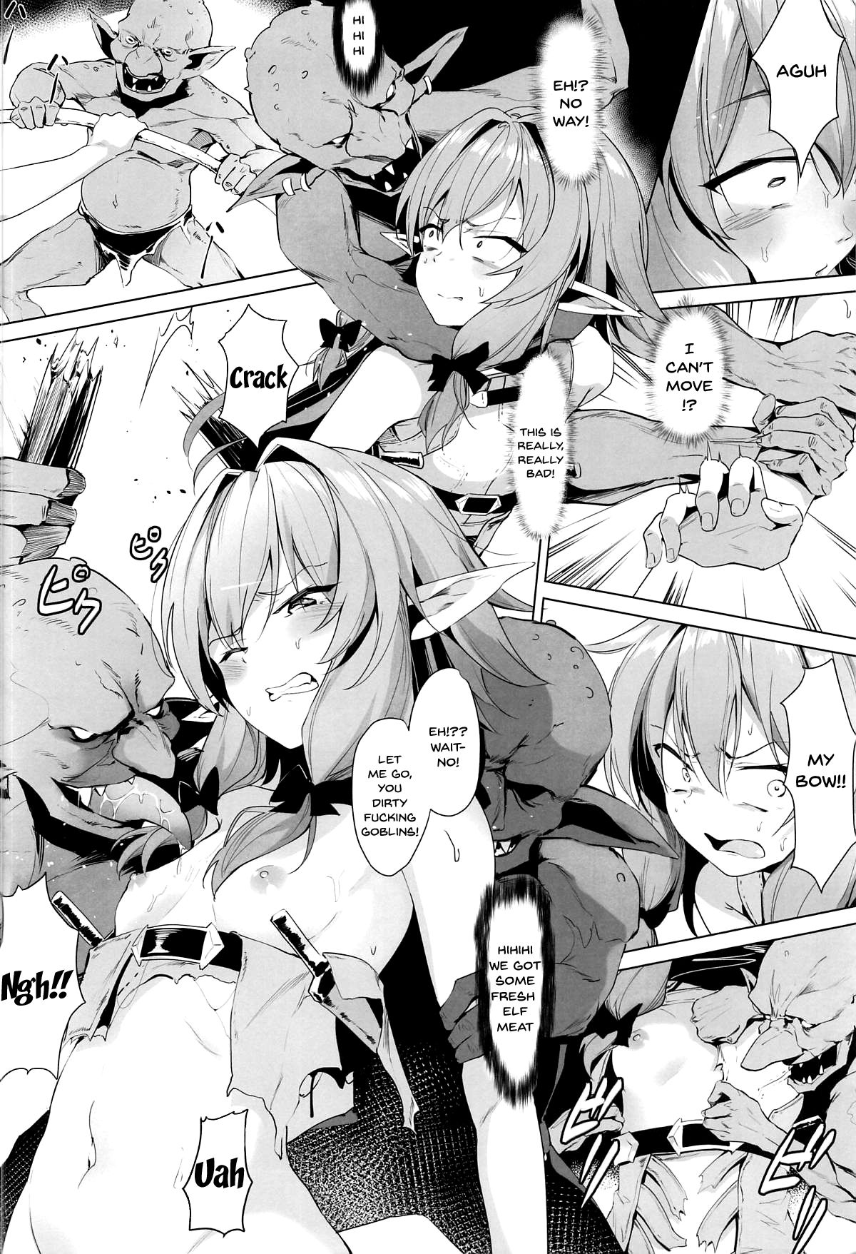 Moshi Onna Seirei ga Goblin ni Tsukamattara... page 3 full