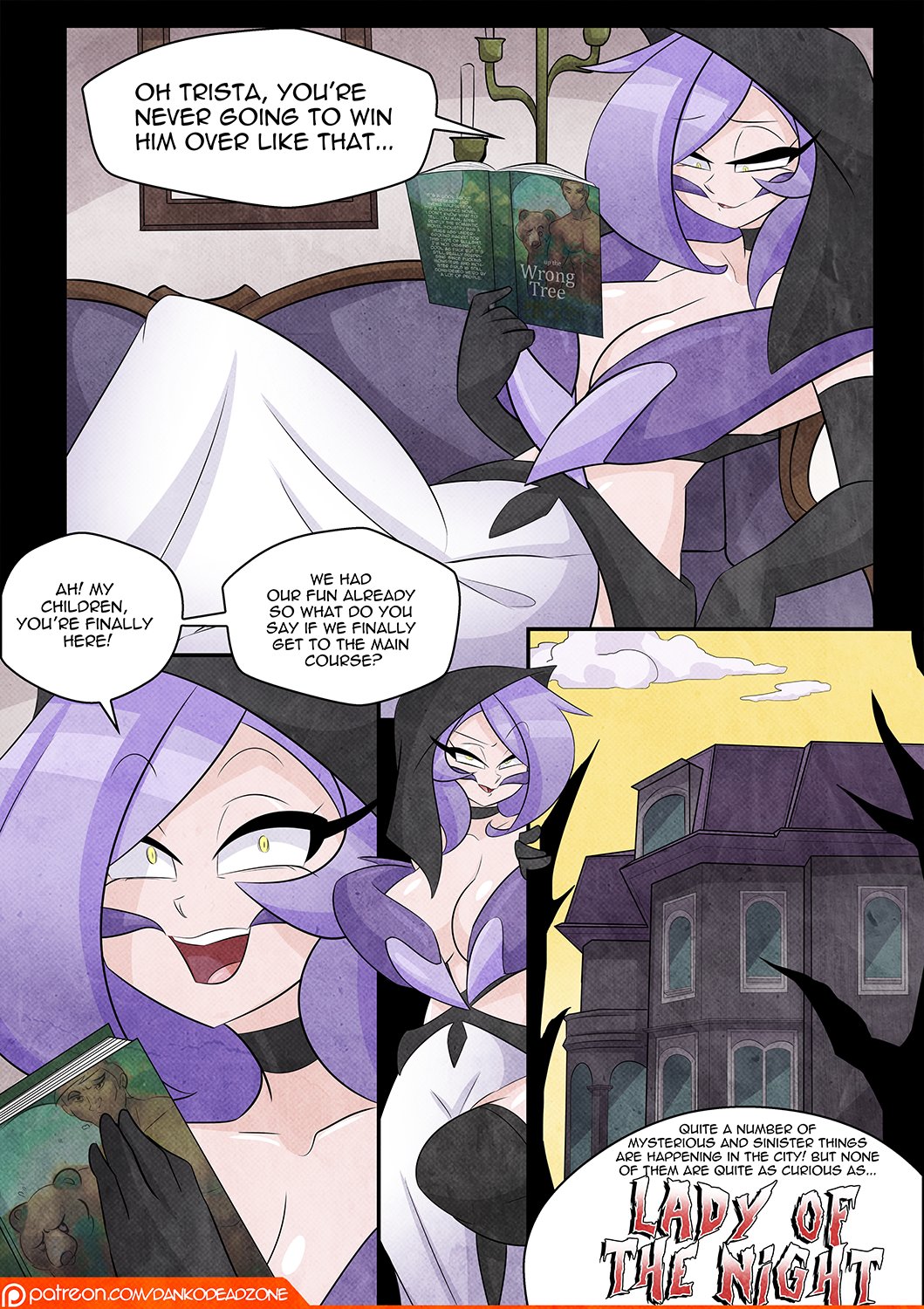 Lady of the Night Issue 1 page 2 full