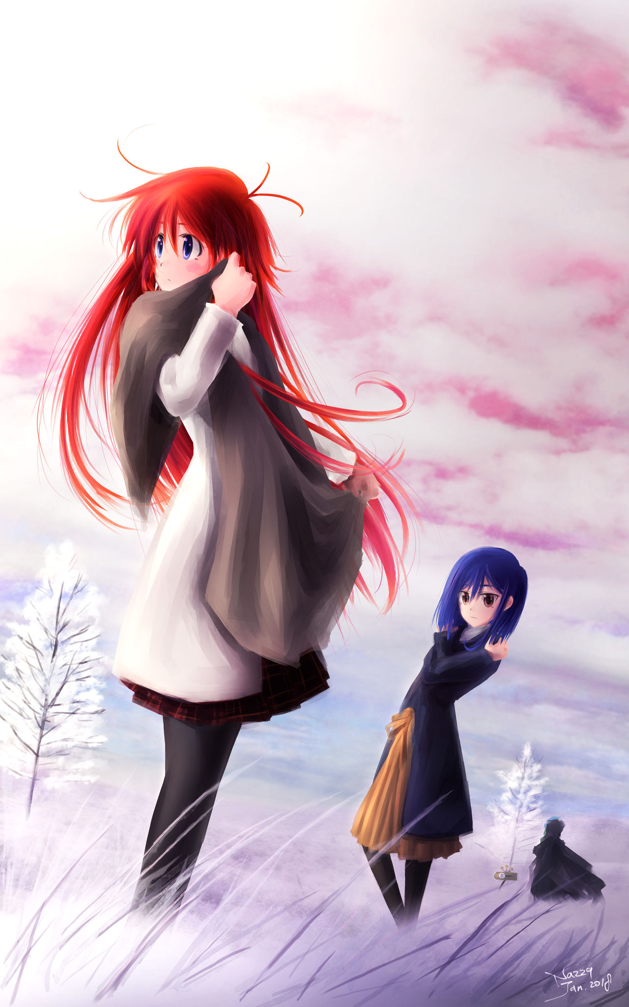 Flip Flappers Art page 6 full