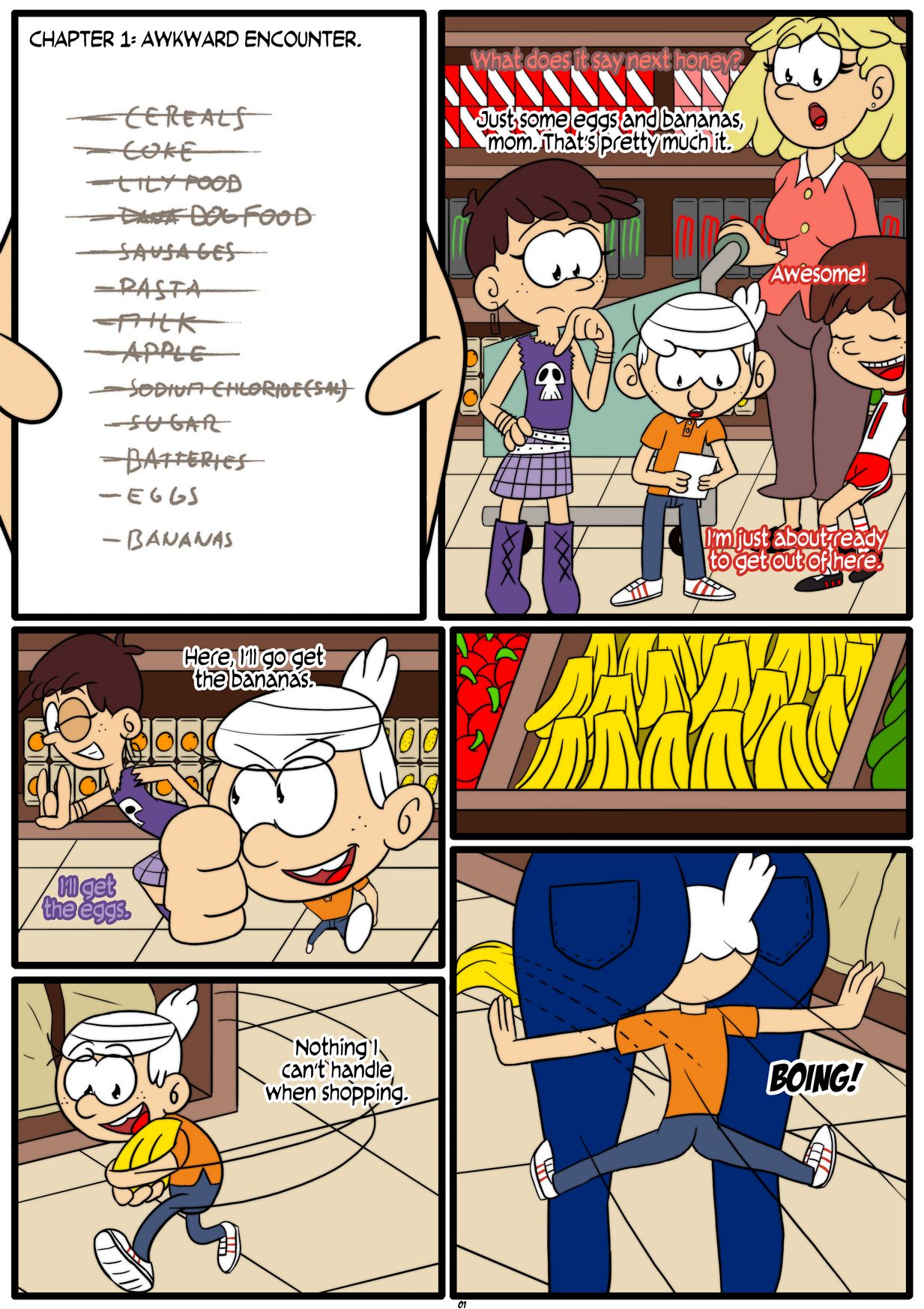 Help of Love page 1 full