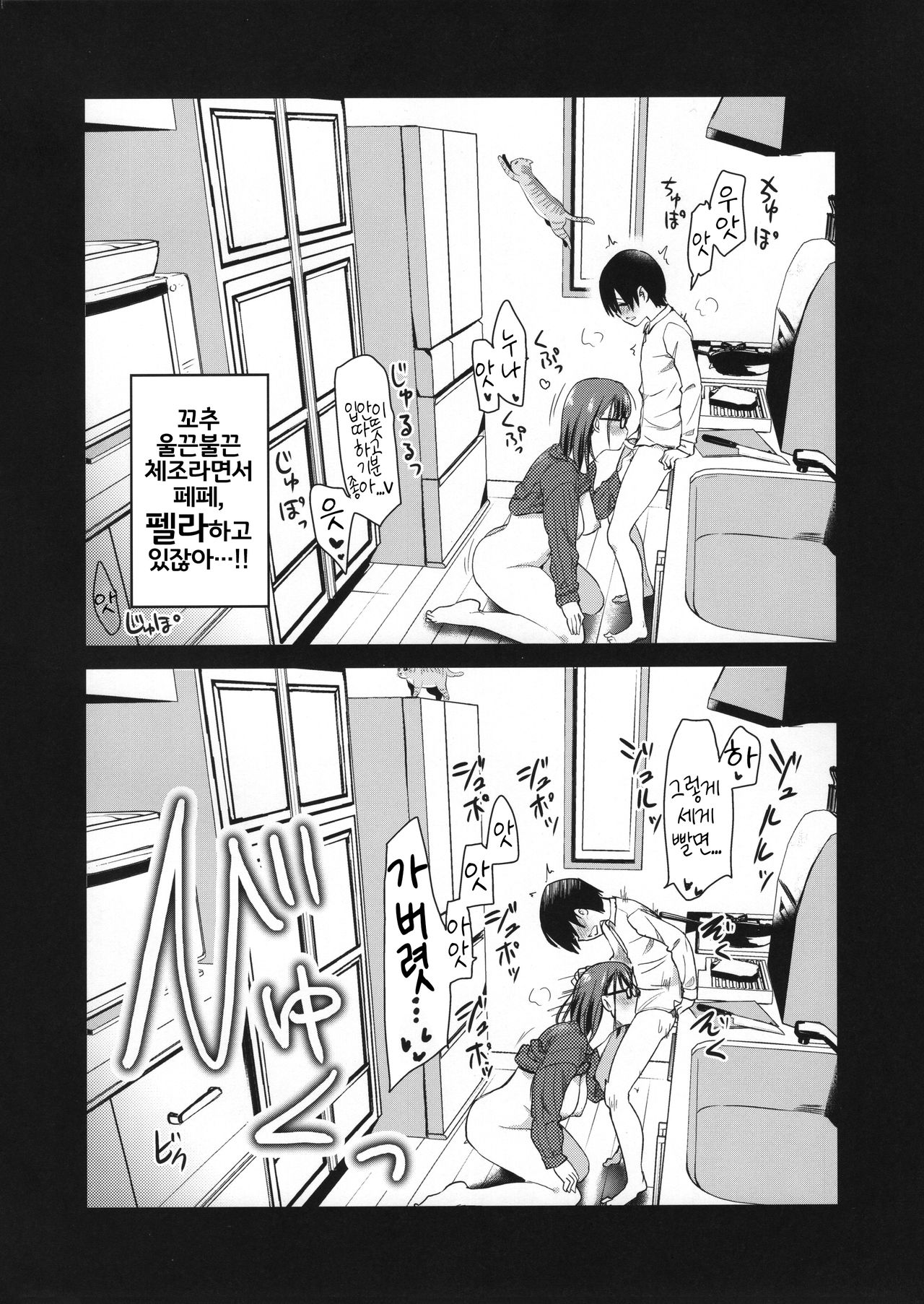 Pet Mimamori Camera ni Ane to Otouto no Sex ga Utsutteta. | 펫 관찰 카메라에 언니와 남동생의 섹스가 찍히고 있었다。 page 9 full
