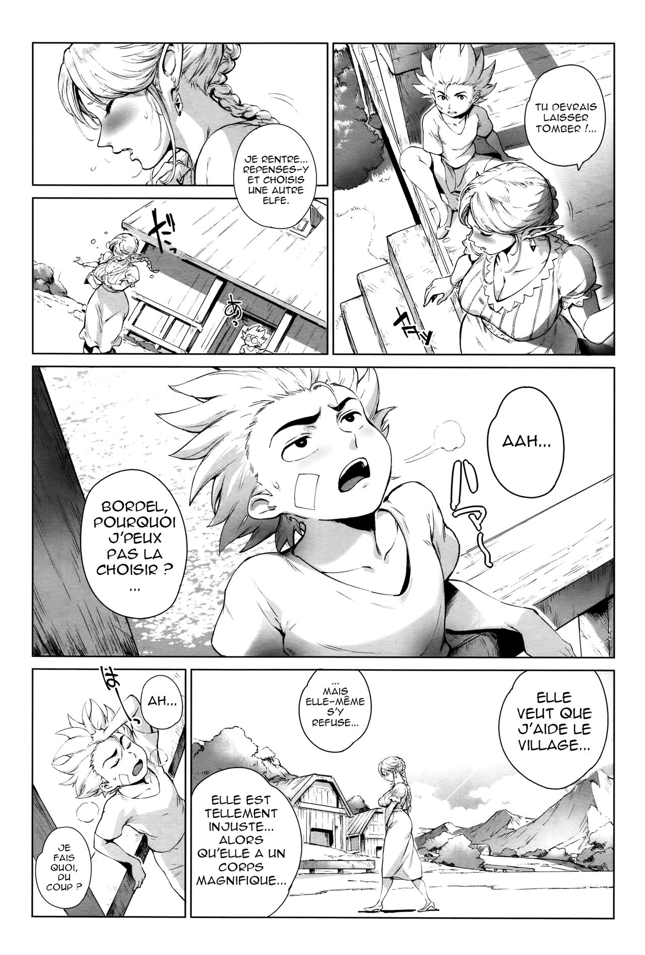 Koko ga Tanetsuke Frontier! ~Tenkuu no Shou~ | C'est la frontière de l'accouplement! ~Sky Chapter~ ch. 2 page 4 full