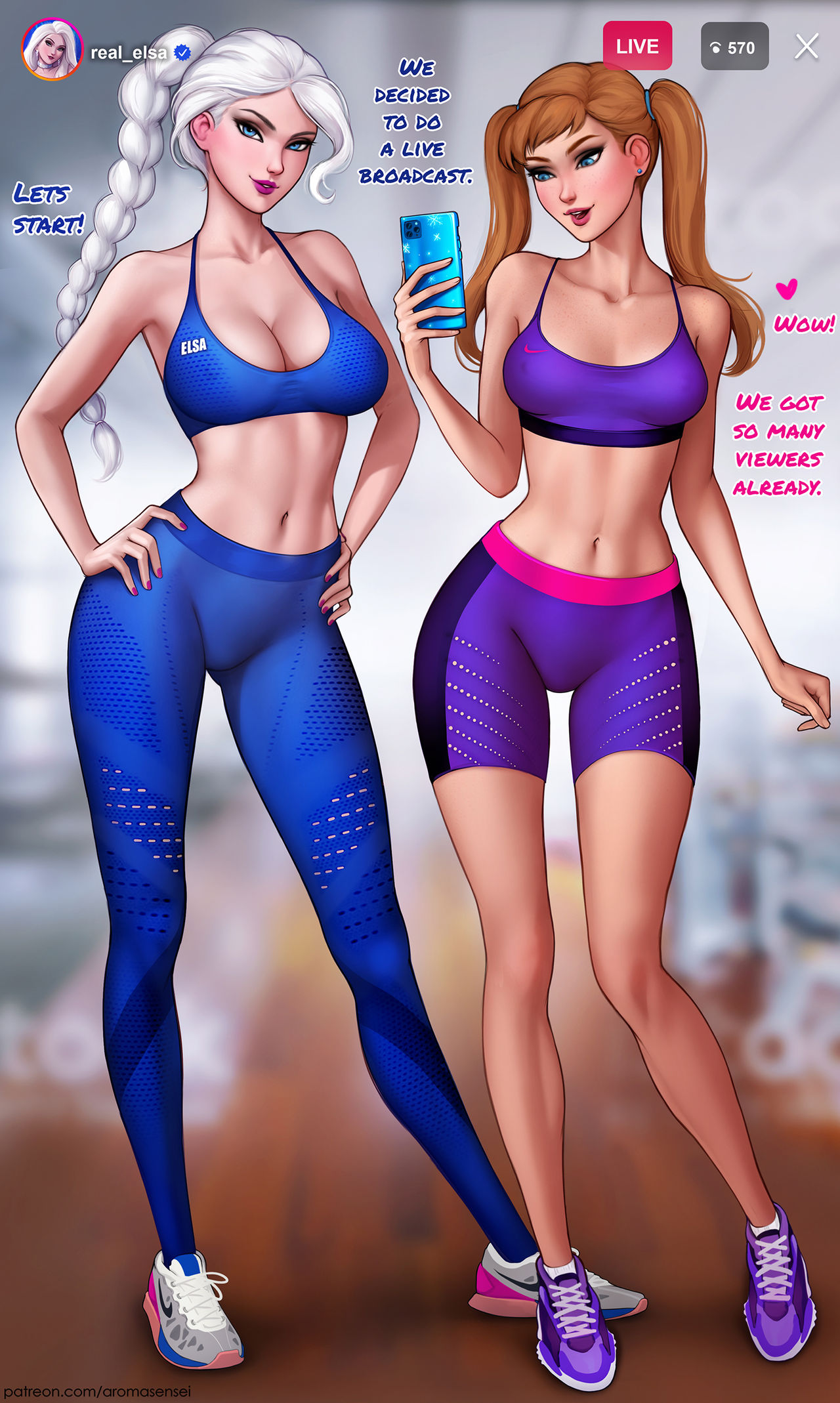 How to train your ass with Elsa page 1 full