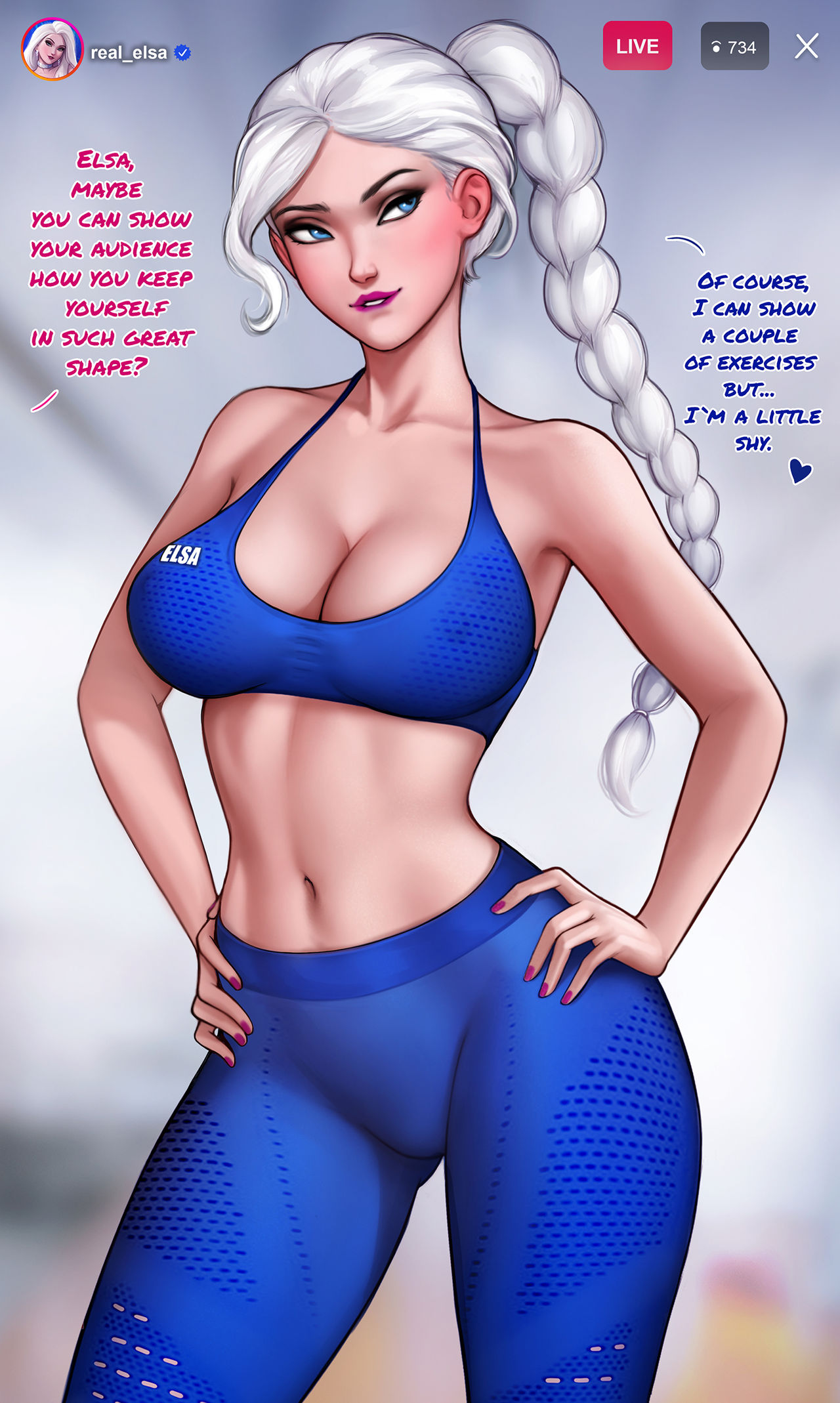 How to train your ass with Elsa page 2 full