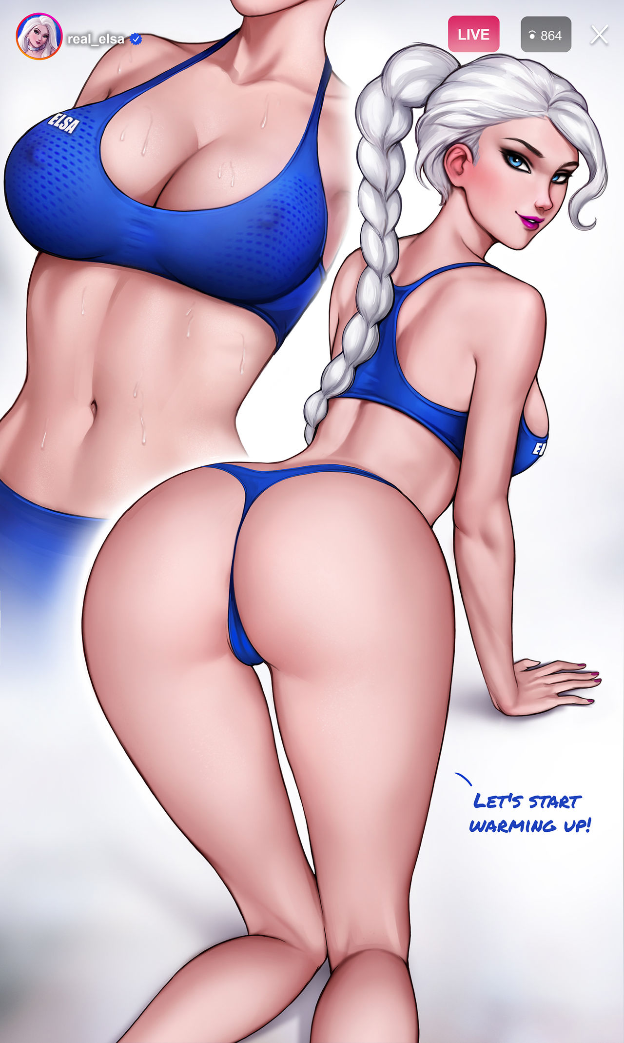 How to train your ass with Elsa page 4 full