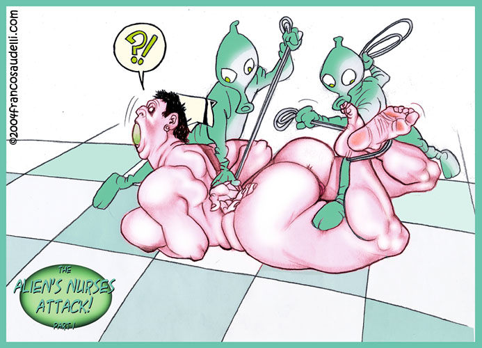 Alien's Nurses Attack page 5 full