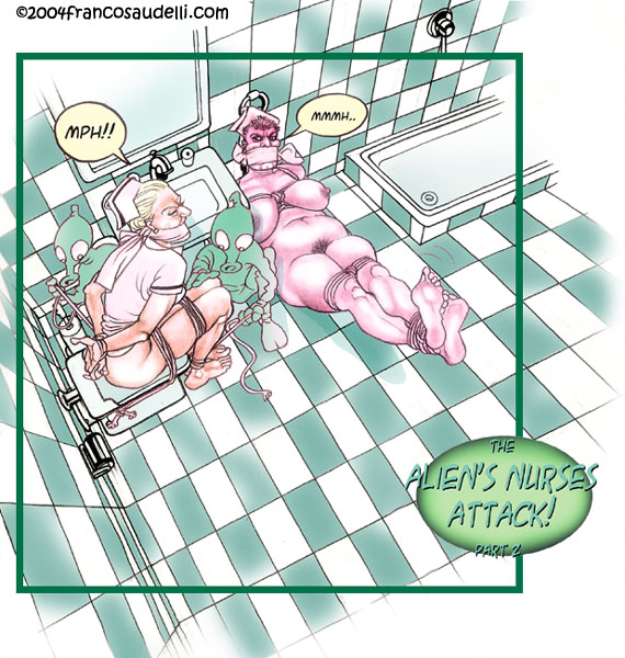 Alien's Nurses Attack page 9 full