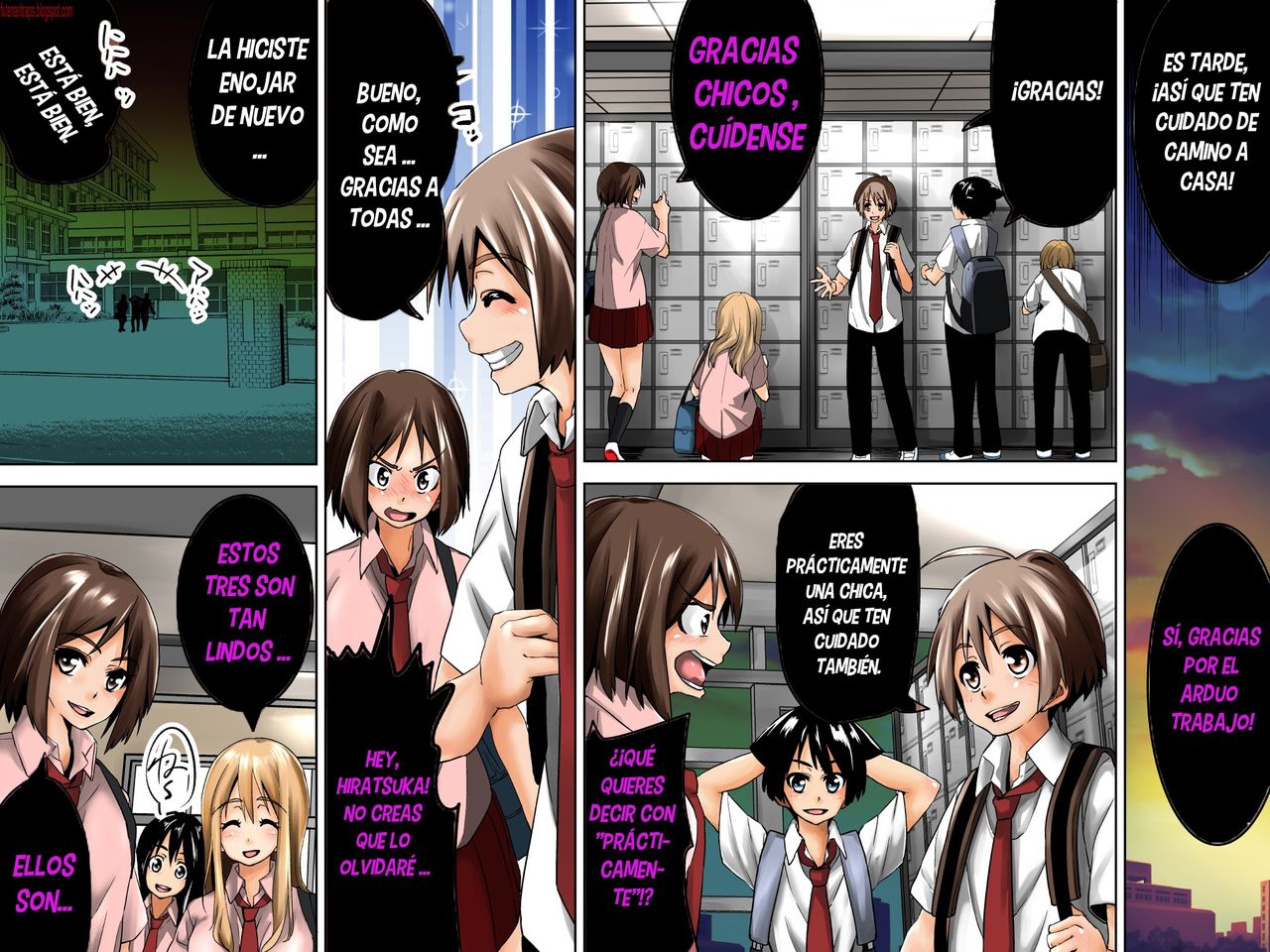 Our Female Senpais are Fiendish Slave Traders  PARTE1 español page 10 full