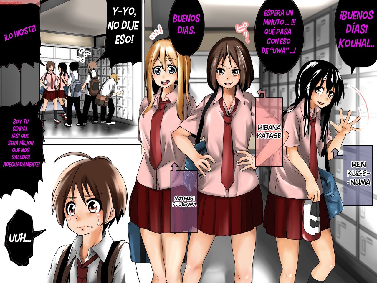 Our Female Senpais are Fiendish Slave Traders  PARTE1 español page 5 full