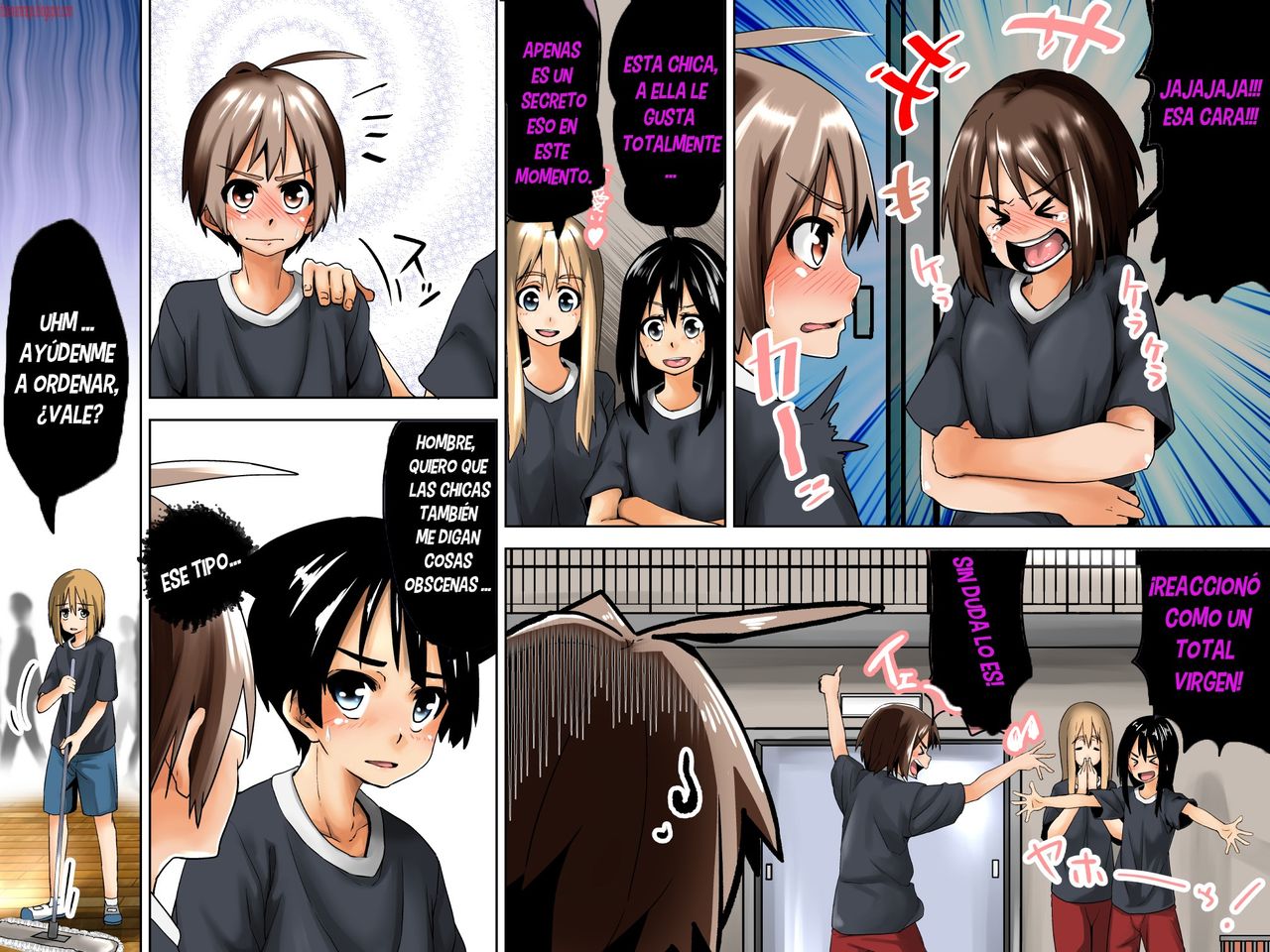 Our Female Senpais are Fiendish Slave Traders  PARTE1 español page 9 full