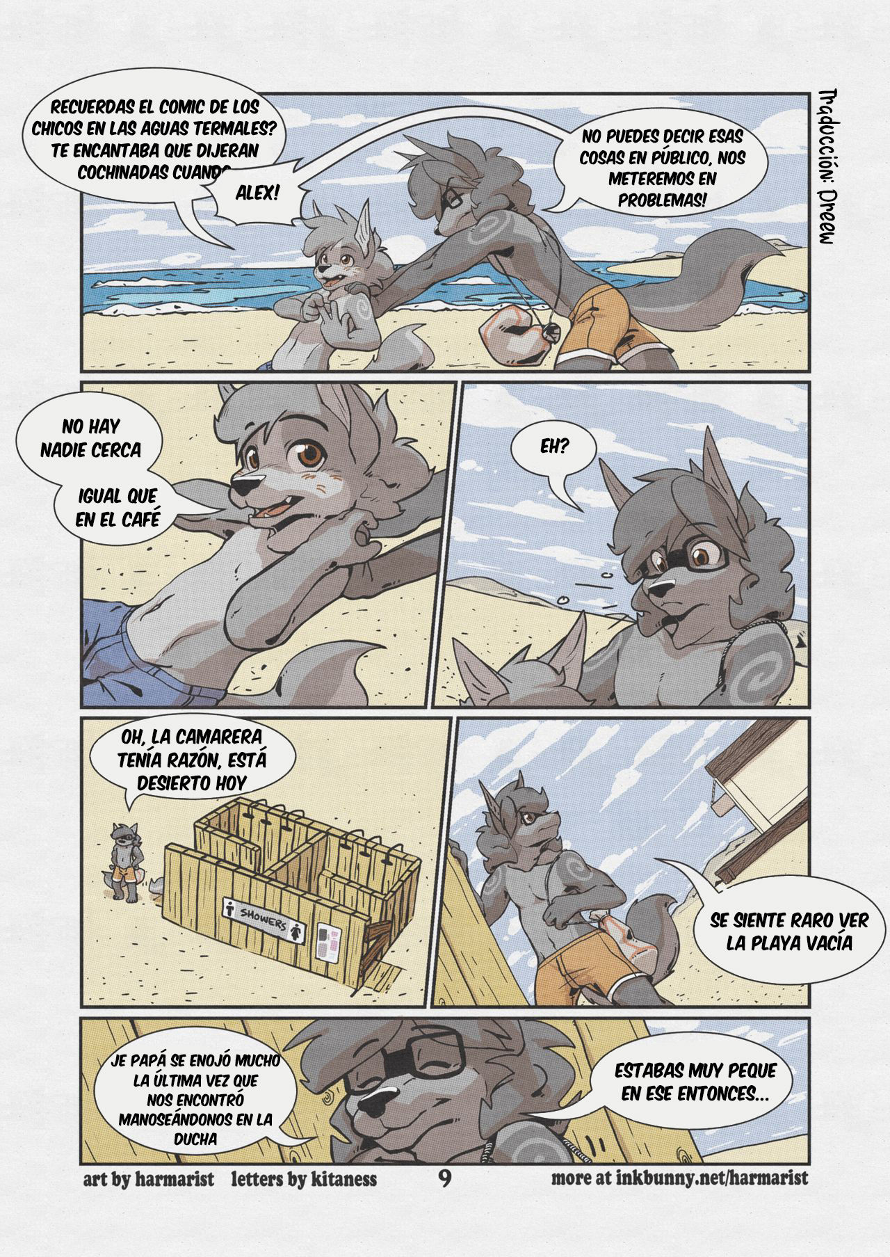 Sheath and Knife "A Beach Side Story" page 10 full