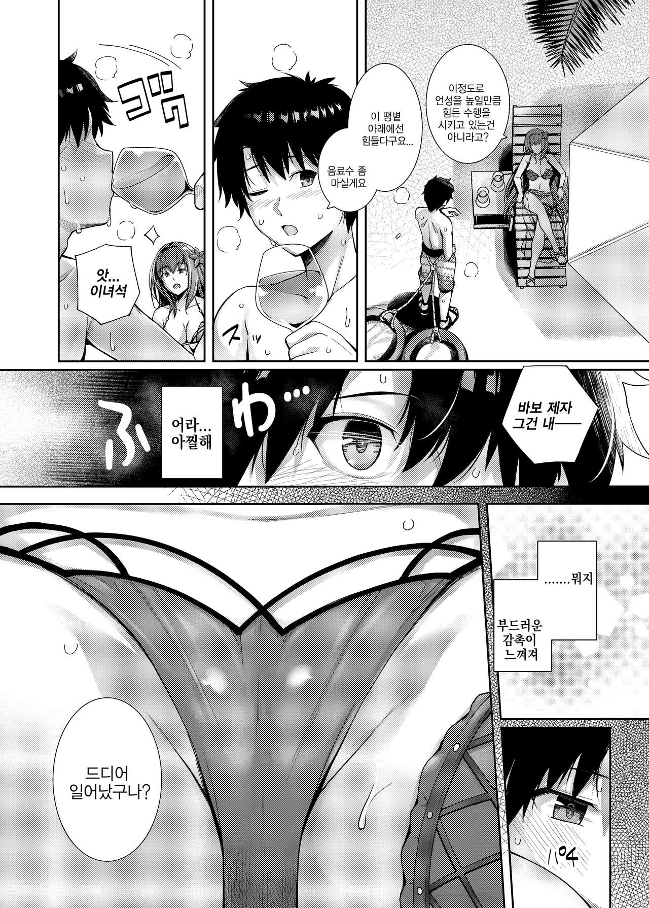 Mizugi Shishou to Koibito Ecchi Suru Hon. | 수영복 스승님과 연인 섹스하는책 page 4 full