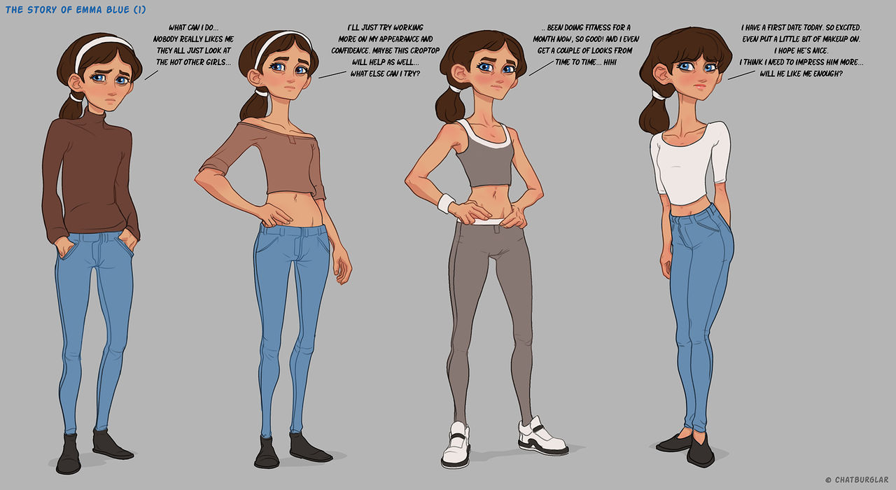 Emma Blue page 1 full