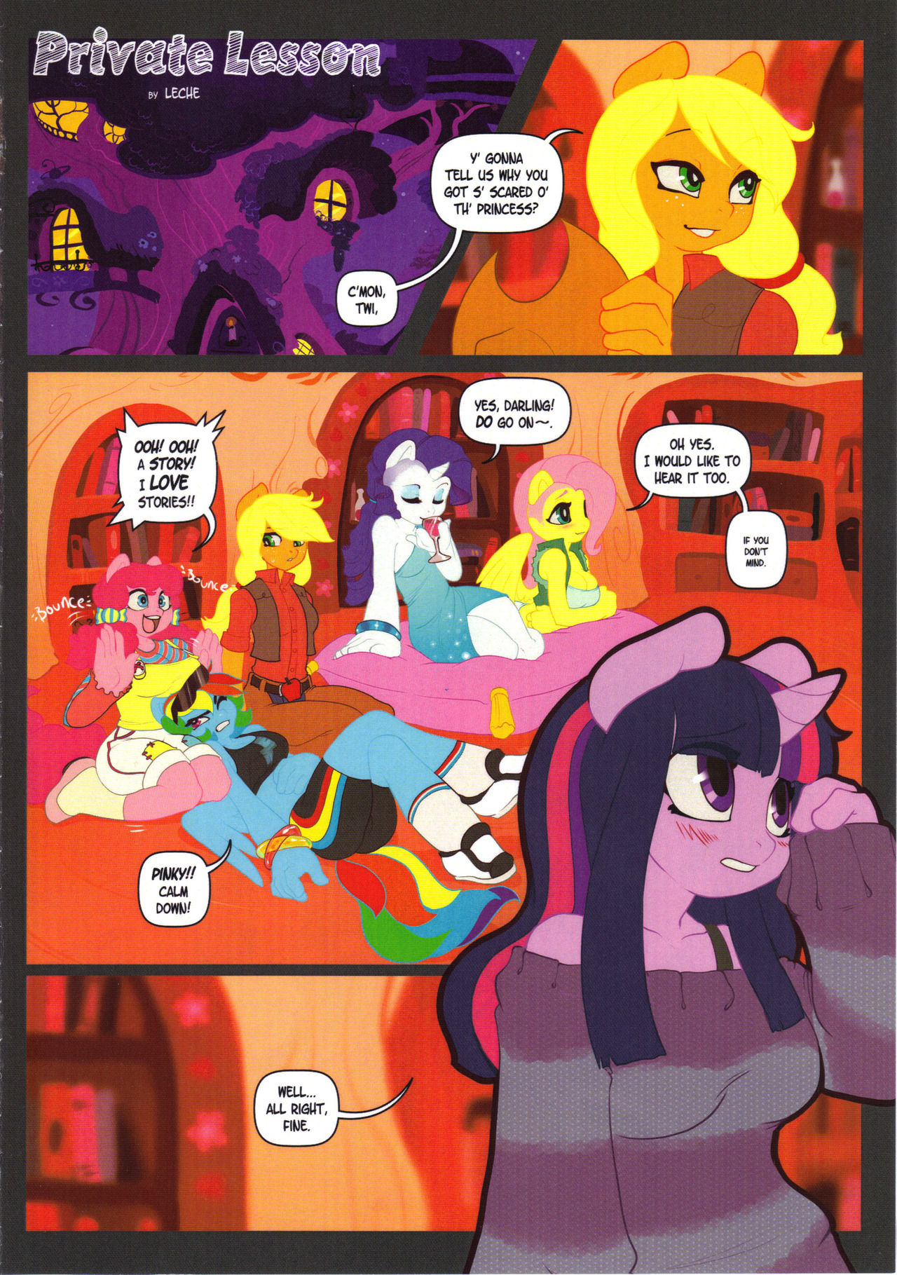 Private Lesson page 1 full