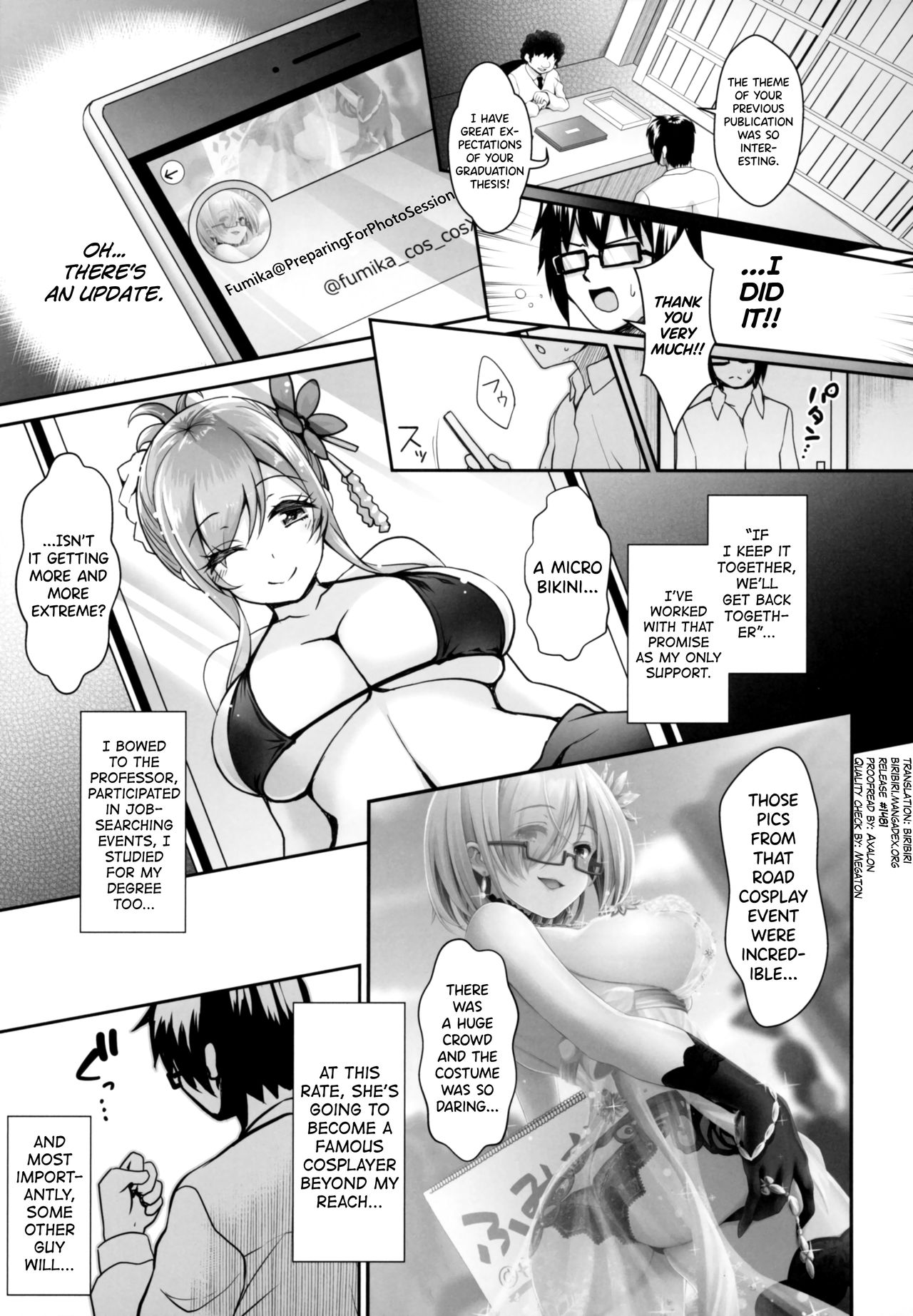 SNS de Gokujou H-cup Nagachichi o Kakusan Suru Geneki Joshidaisei Cosplayer page 4 full