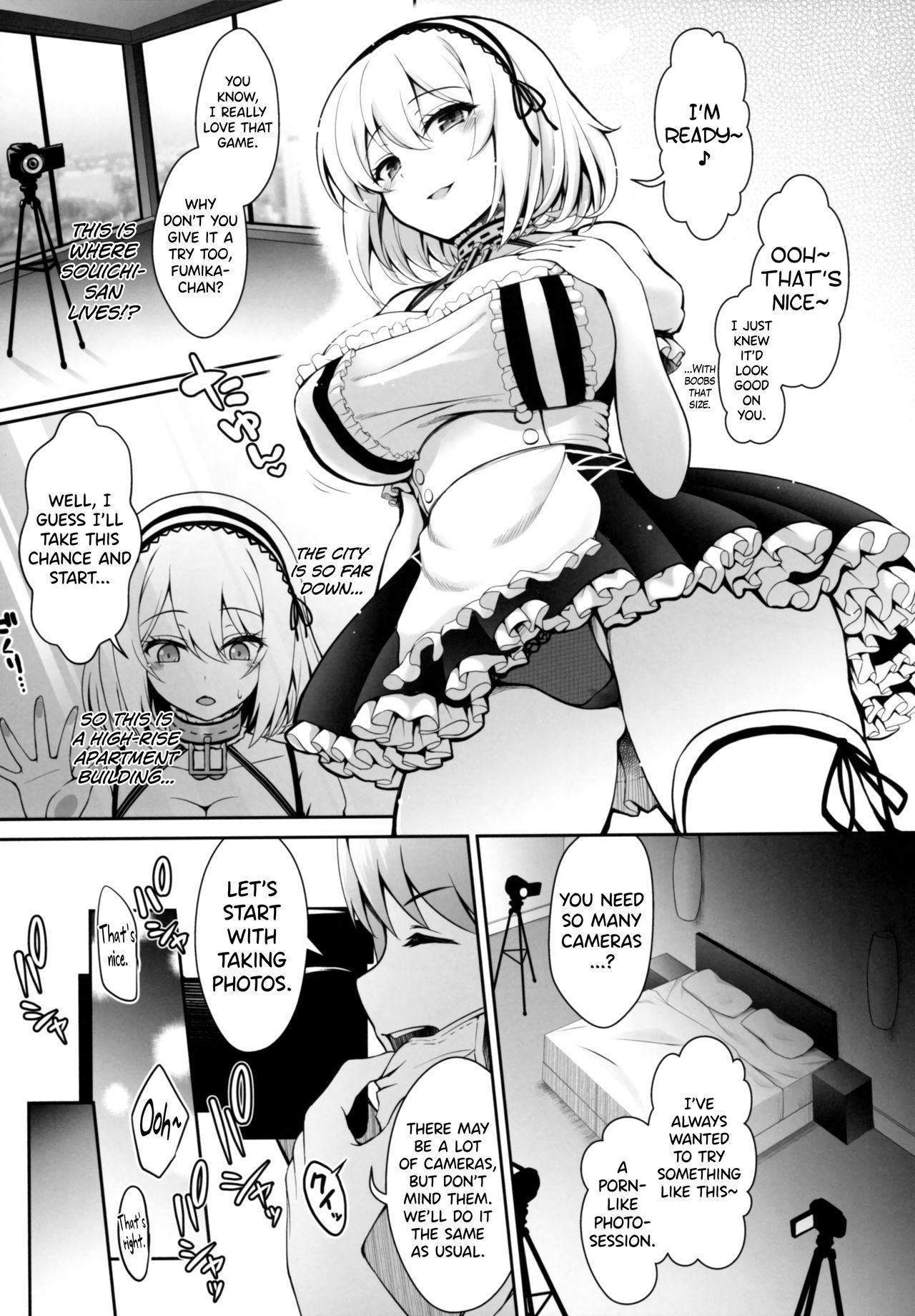 SNS de Gokujou H-cup Nagachichi o Kakusan Suru Geneki Joshidaisei Cosplayer page 8 full