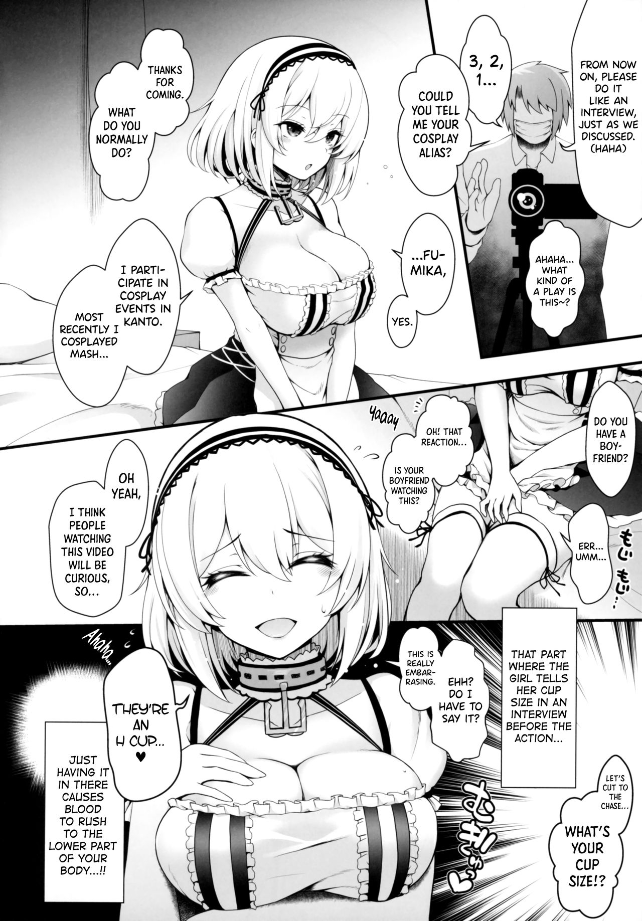 SNS de Gokujou H-cup Nagachichi o Kakusan Suru Geneki Joshidaisei Cosplayer page 9 full
