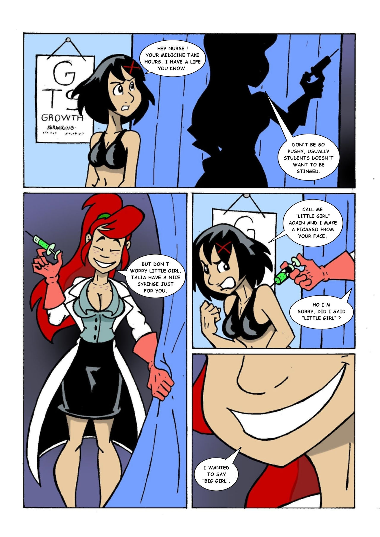 Growing City Girls page 1 full