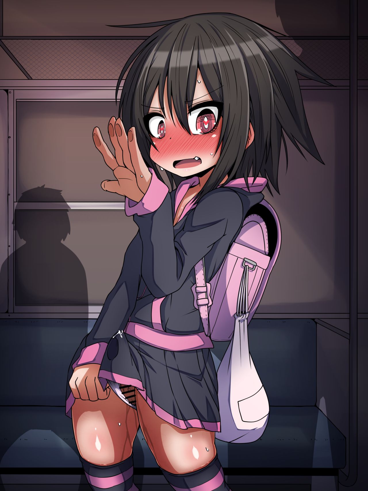 Mannin Densha de Ojisan ni Chinchin Kosuritsukete Sei no Yorokobi o Kanjiru Otokonoko Shougakusei page 10 full