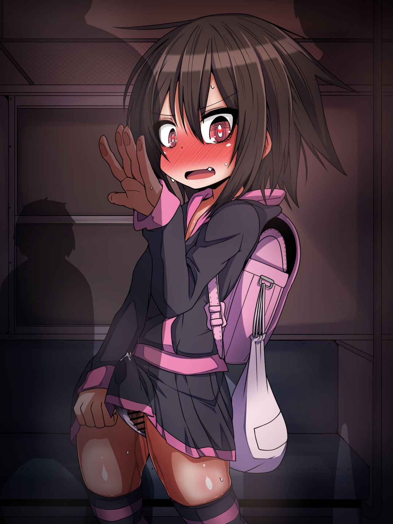 Mannin Densha de Ojisan ni Chinchin Kosuritsukete Sei no Yorokobi o Kanjiru Otokonoko Shougakusei page 6 full