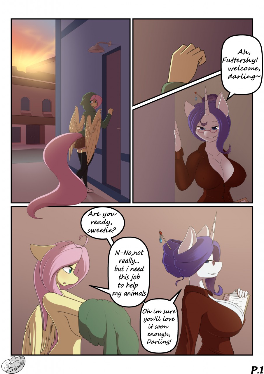 Fluttershy's Show page 1 full