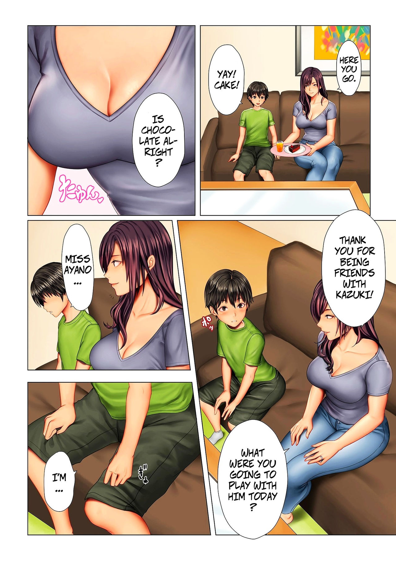 Oba-san no Ana | Her Hole Ch. 1-2 page 2 full