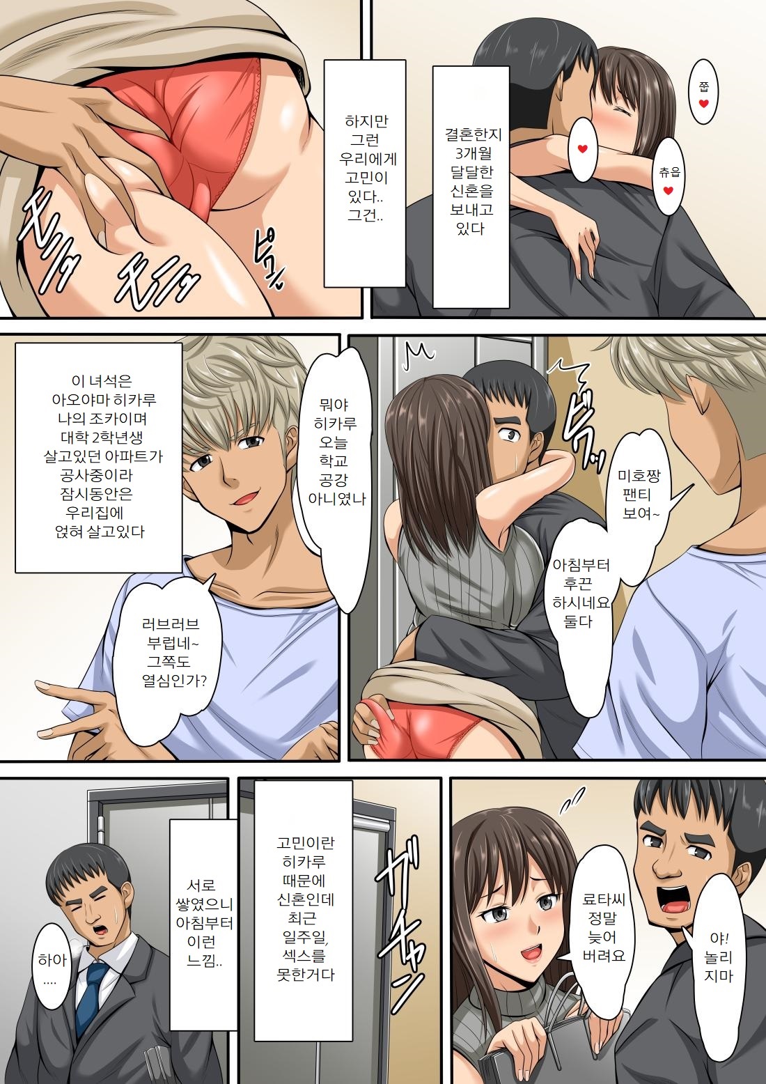 Netorare Ochiru Kyonyuu Tsuma | 네토라레 타락하는 거유 아내 page 3 full