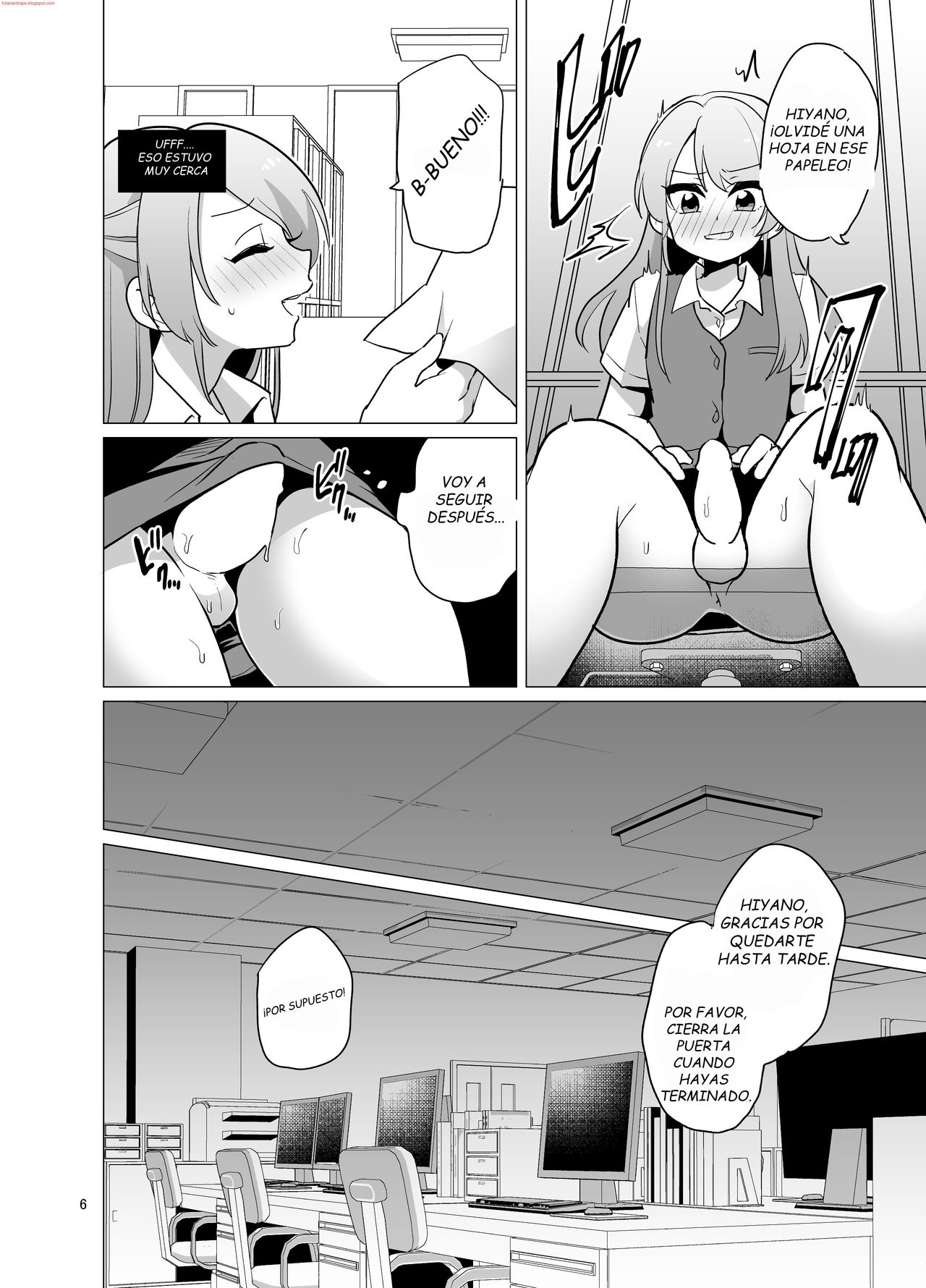 Josou OL Tadaima Onanie Zangyouchuu | Cross-Dressing Office Worker Is On Masturbation Overtime page 7 full