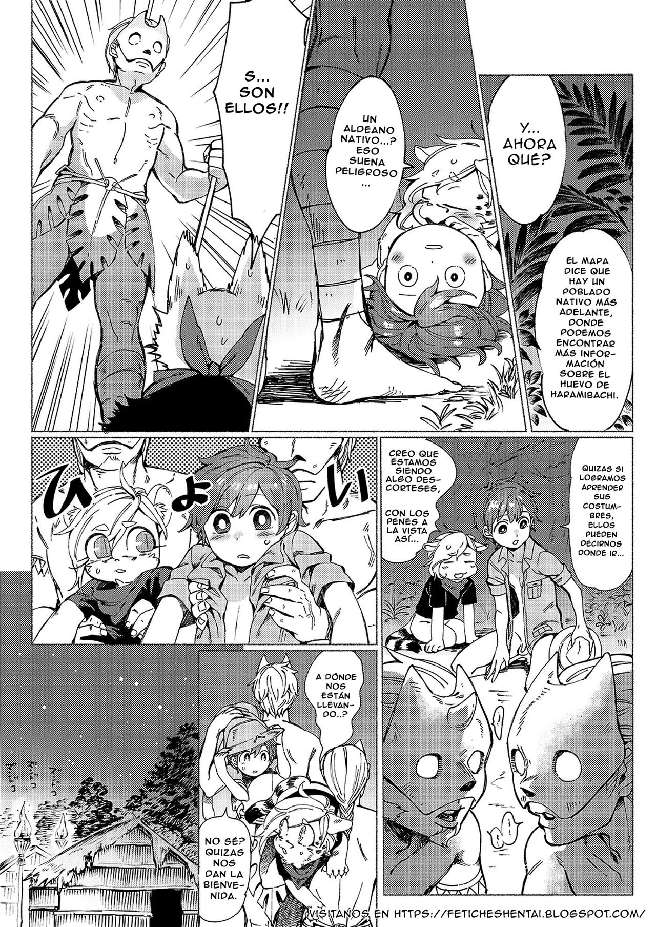 Jungle Bokki ~1-bonme ♂ Tobidashita~ page 7 full