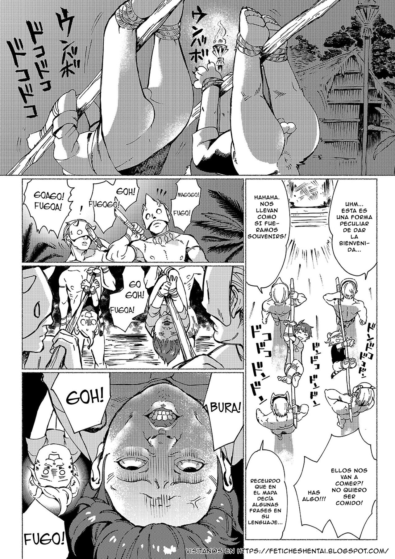 Jungle Bokki ~1-bonme ♂ Tobidashita~ page 8 full