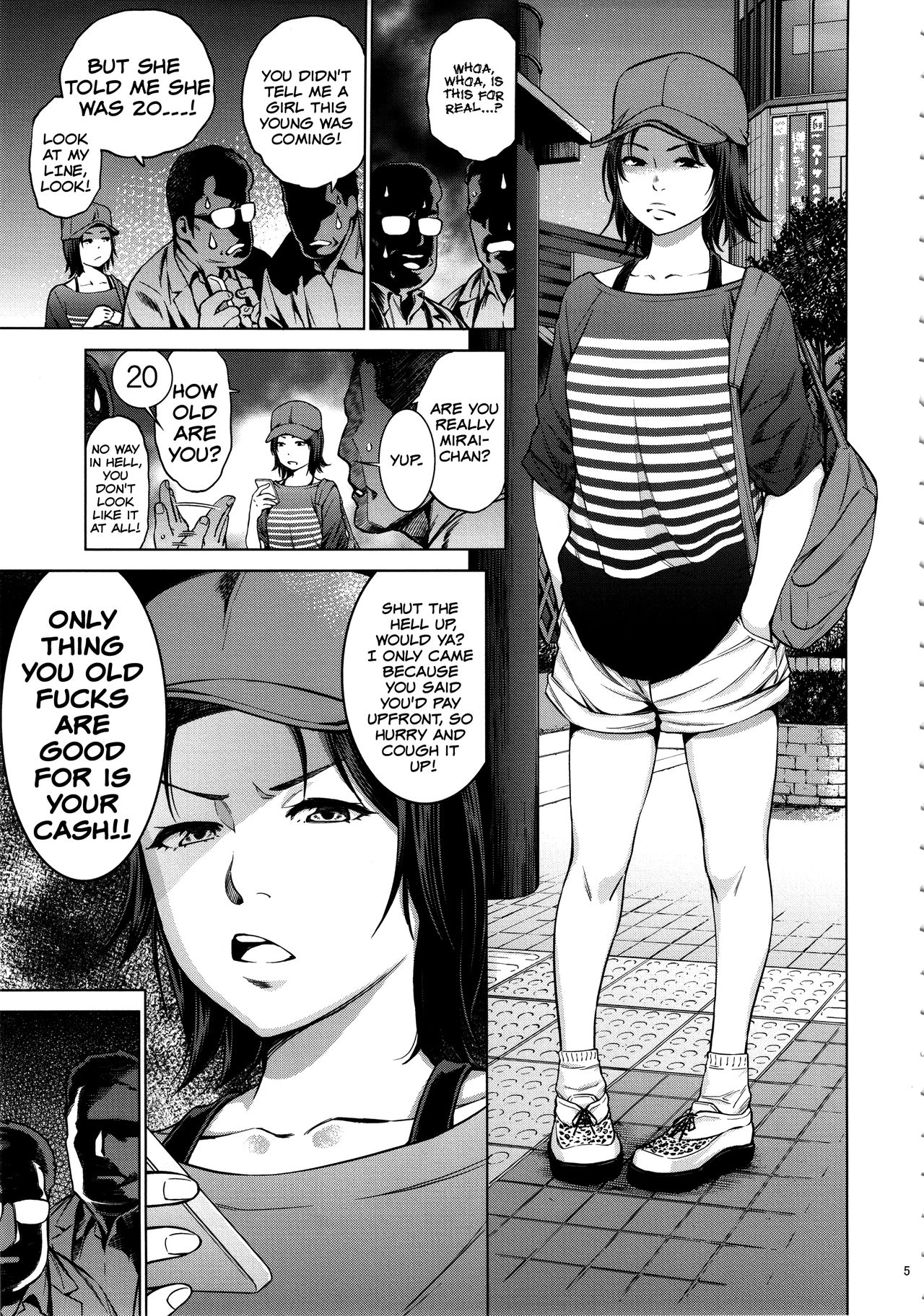 Akarui Mirai THE BITCHES 2 | Bright Future - THE BITCHES 2  =White Symphony= page 4 full
