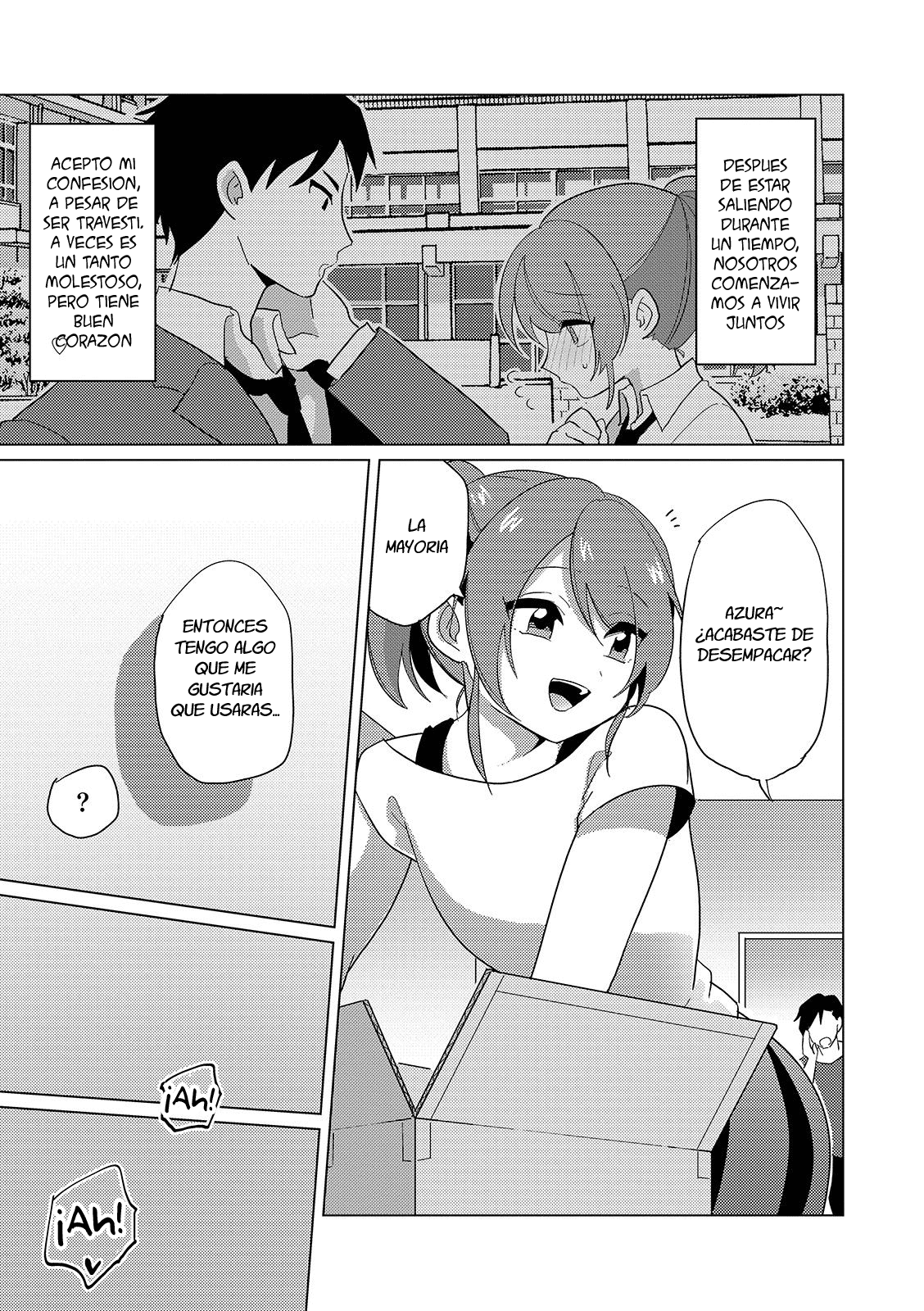 Boku to Senpai no Dousei Seikatsu page 5 full