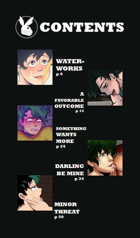 Debauched Deku Black Whip: A Midoriya "Deku" Izuku R18 Hard Kinks Fanzine page 3 full