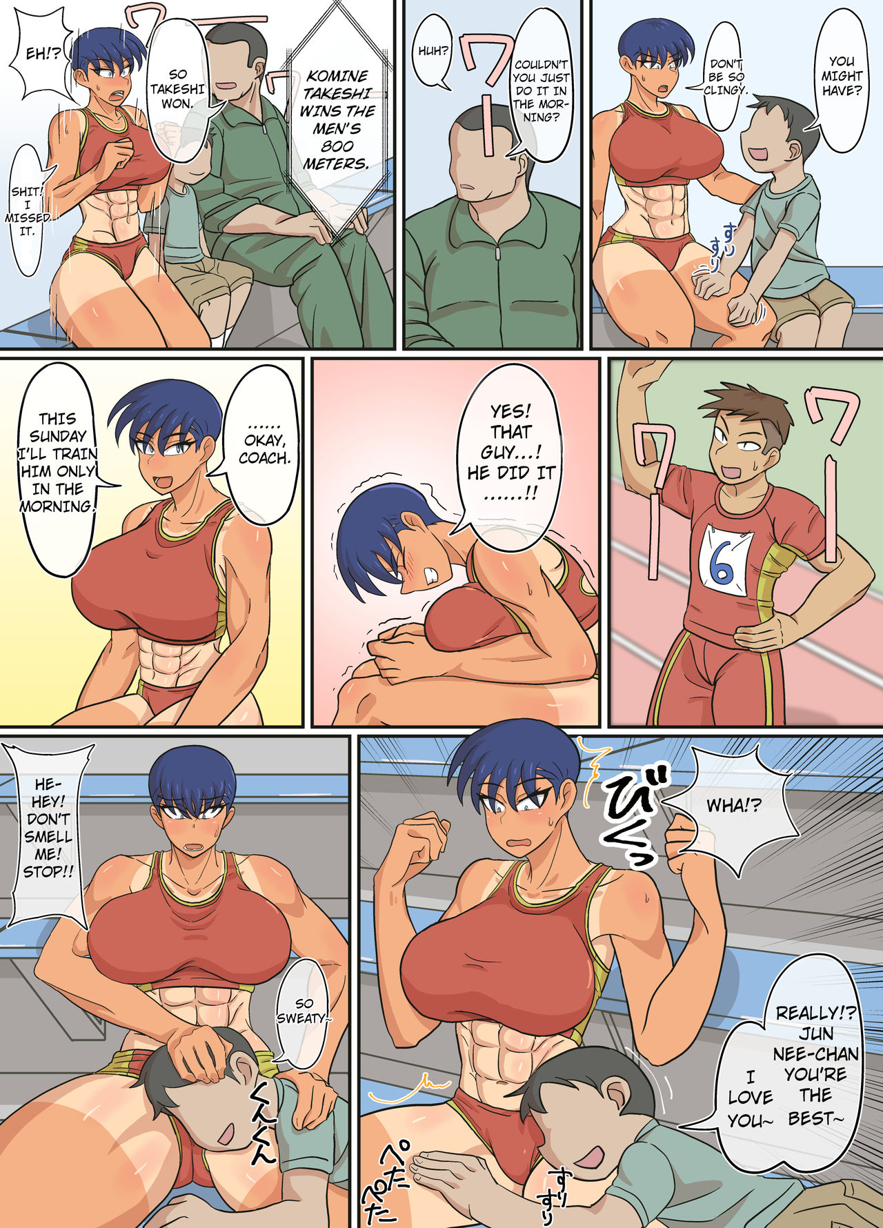 Jun-Senpai to Kusojari to | Jun-senpai and the Shitty Brat page 10 full
