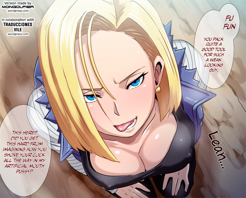 Hachamecha ga Oshiyosetekurun Ho~o!!! | Android 18 is rushing in!!   =Mongolfier+Vile= page 2 full