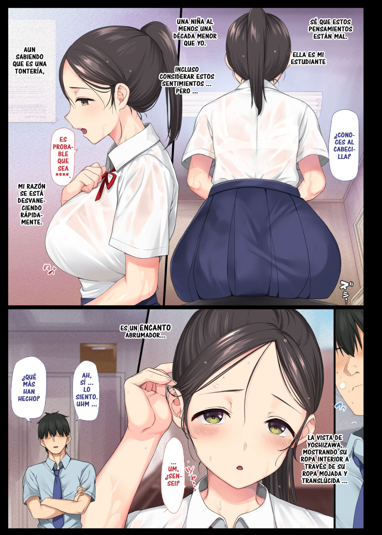 Introverted Beauty Gets Raped Over and Over by Her Homeroom Teacher page 9 full