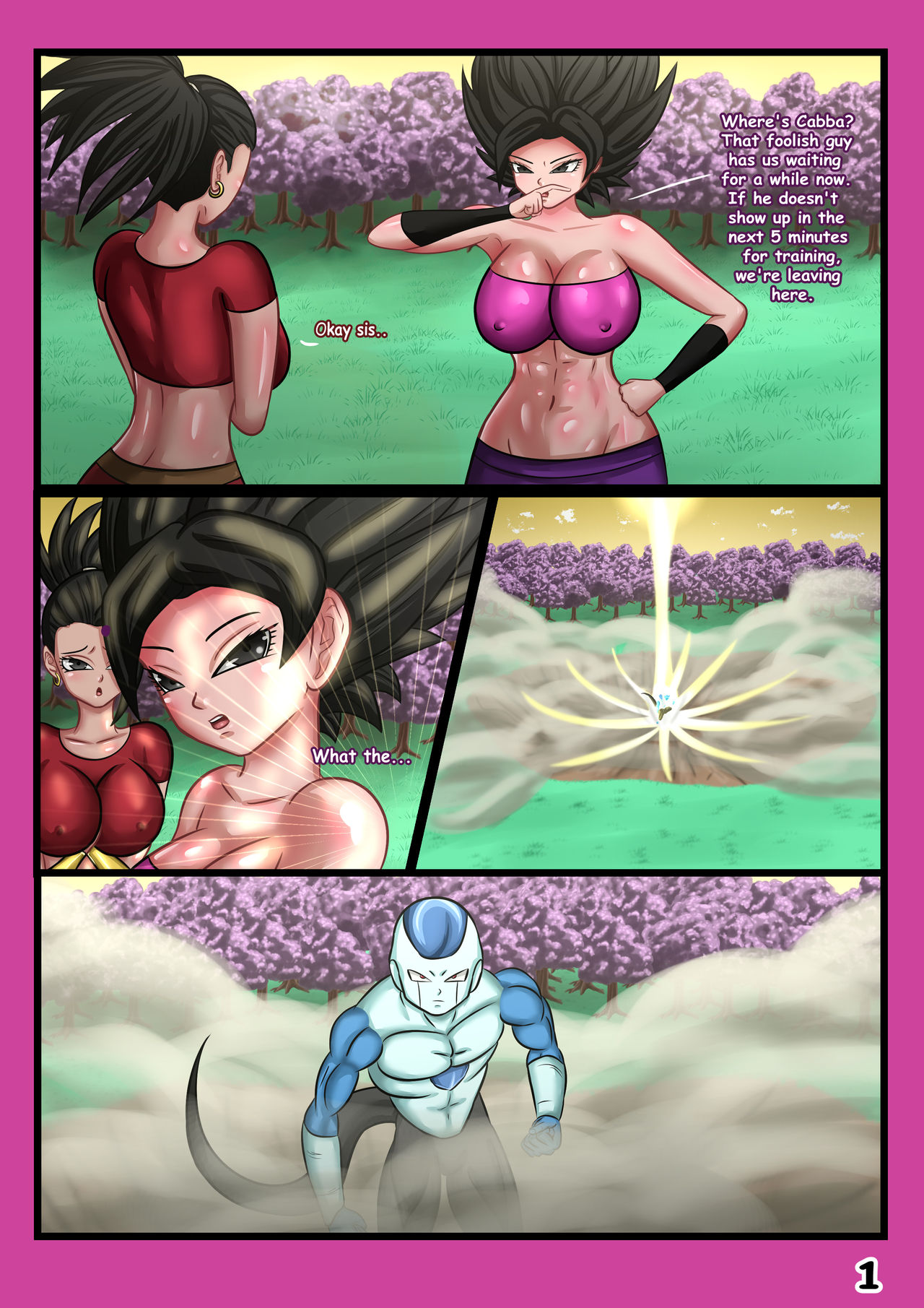 Female Saiyans Workout page 3 full