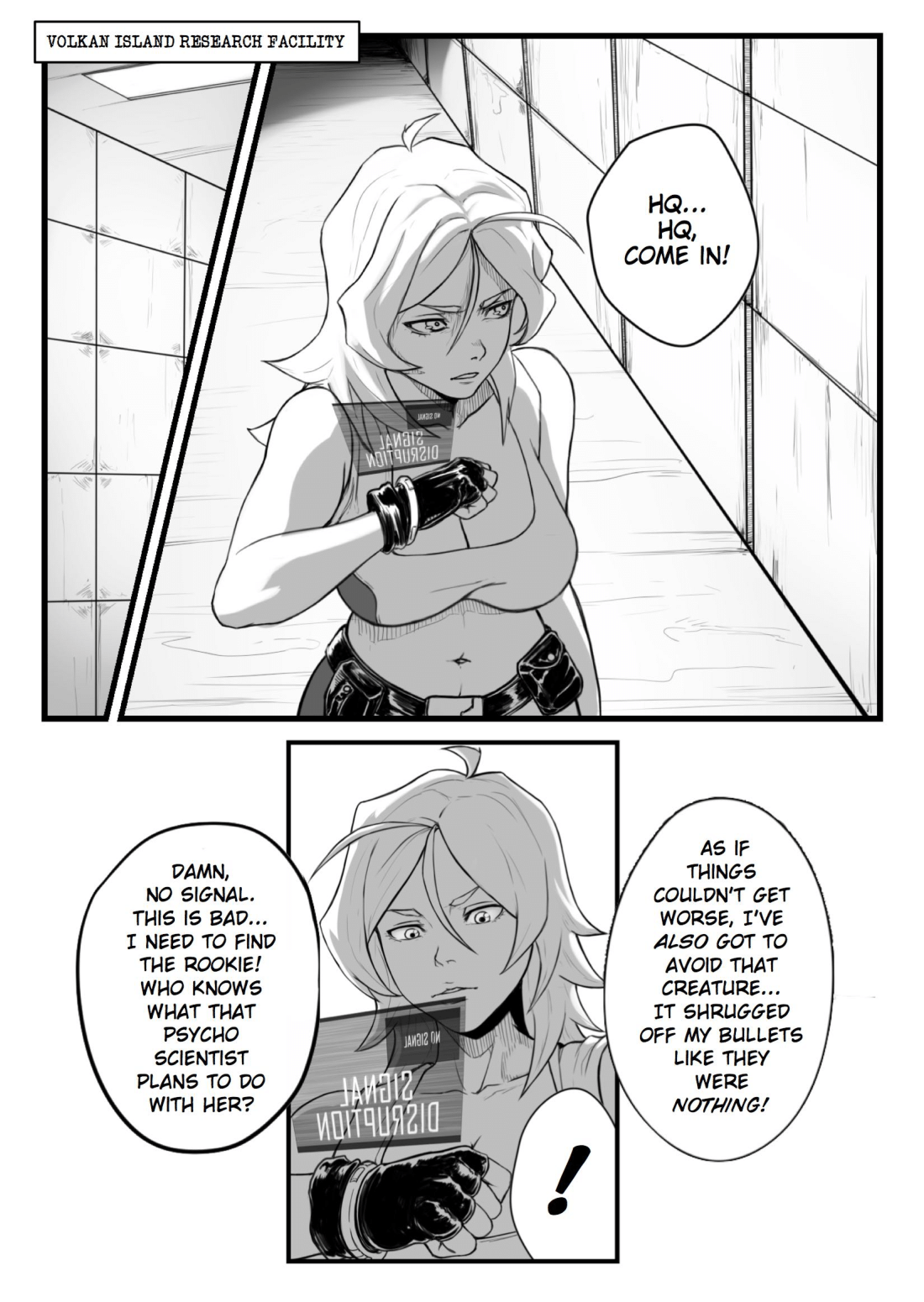 Danger Zone One: Reena's Nightmare page 4 full