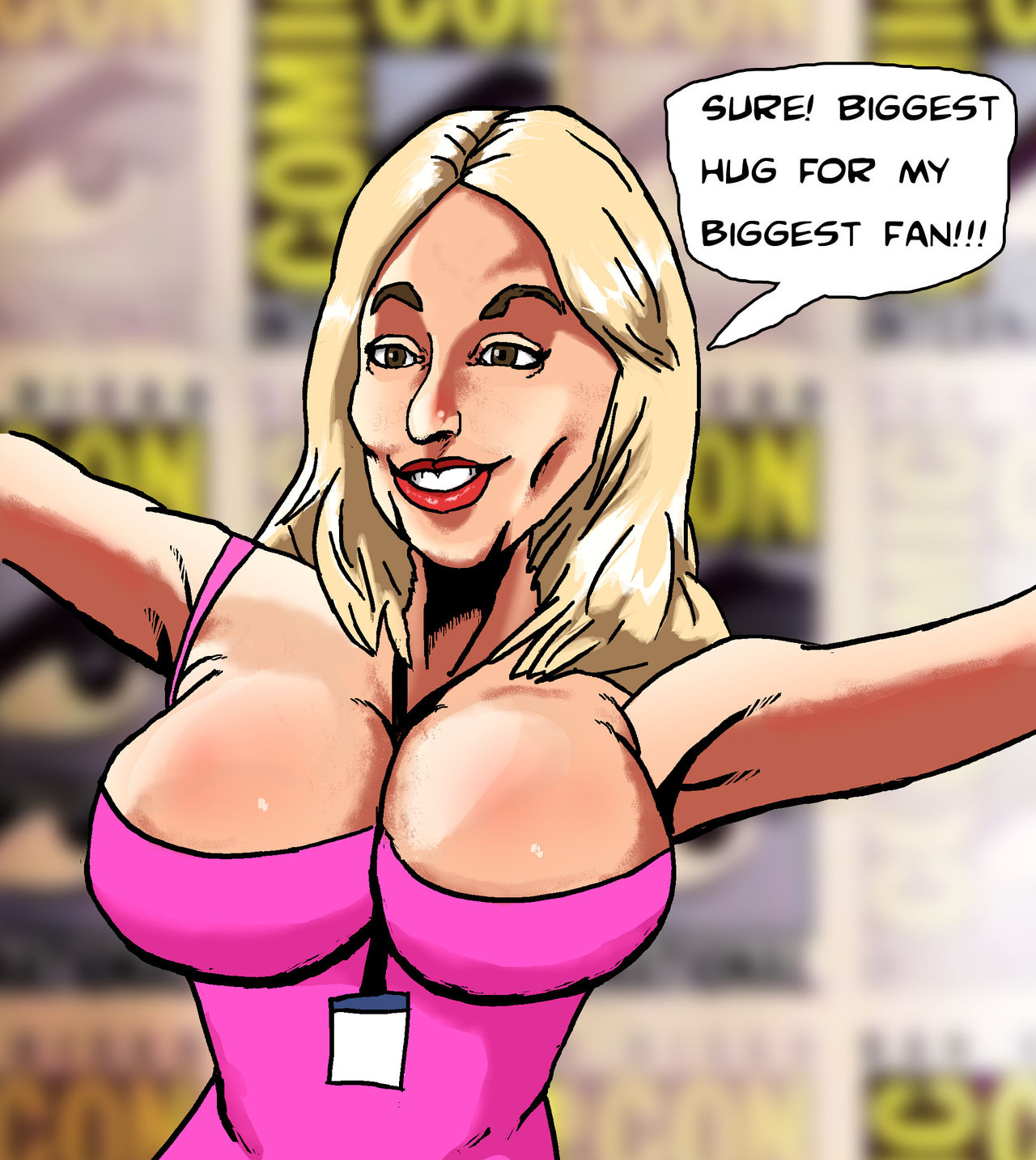 Tara Strong at the Comic-Con page 3 full