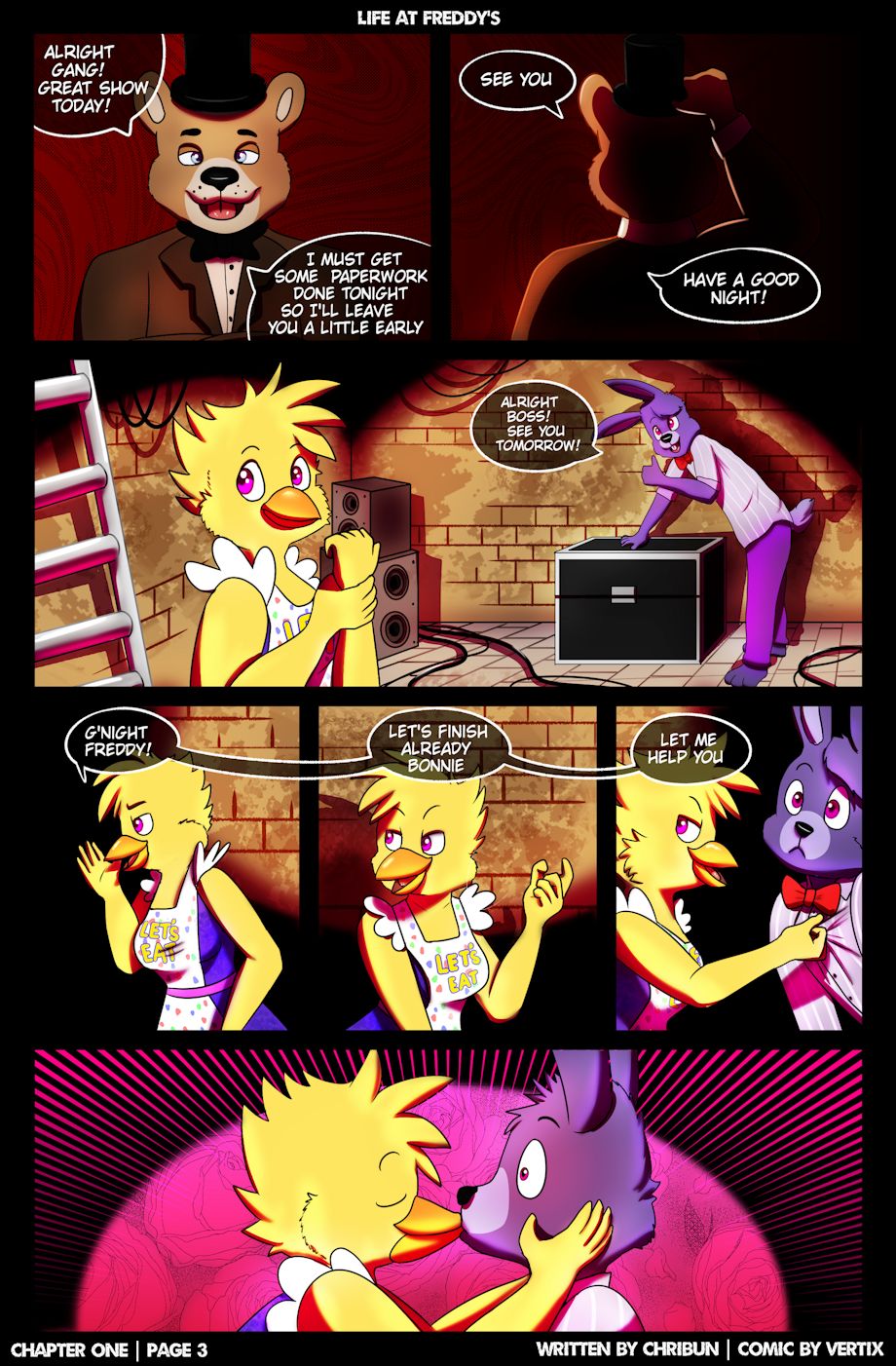 Life At Freddy's Chapter 1 page 5 full