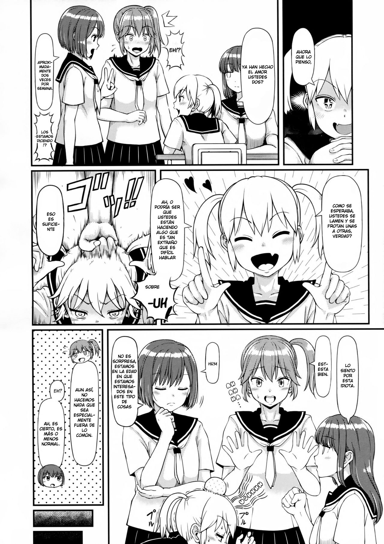 Haisetsu suru Onnanoko. page 5 full