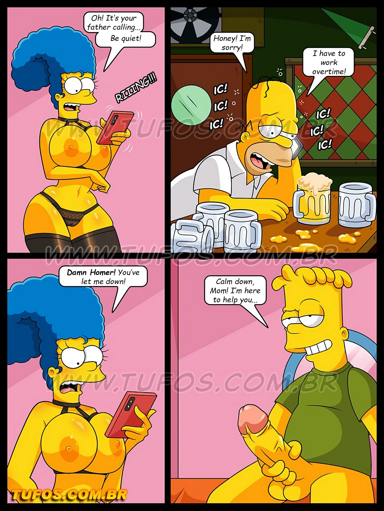 The Simpsons - The Panty Parade page 6 full