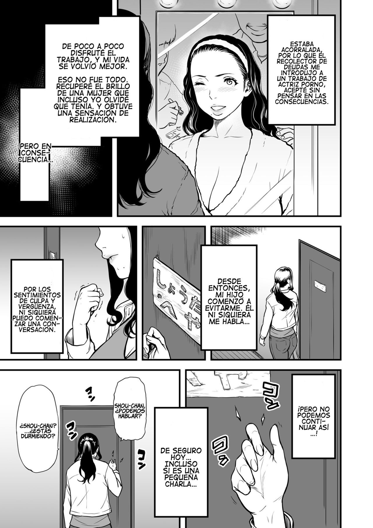 Boku no Kaa-san wa AV Joyuu │ Mi Mamá es una Actriz Porno Cap. 1-6 =P666HF=  - Page 5 - IMHentai