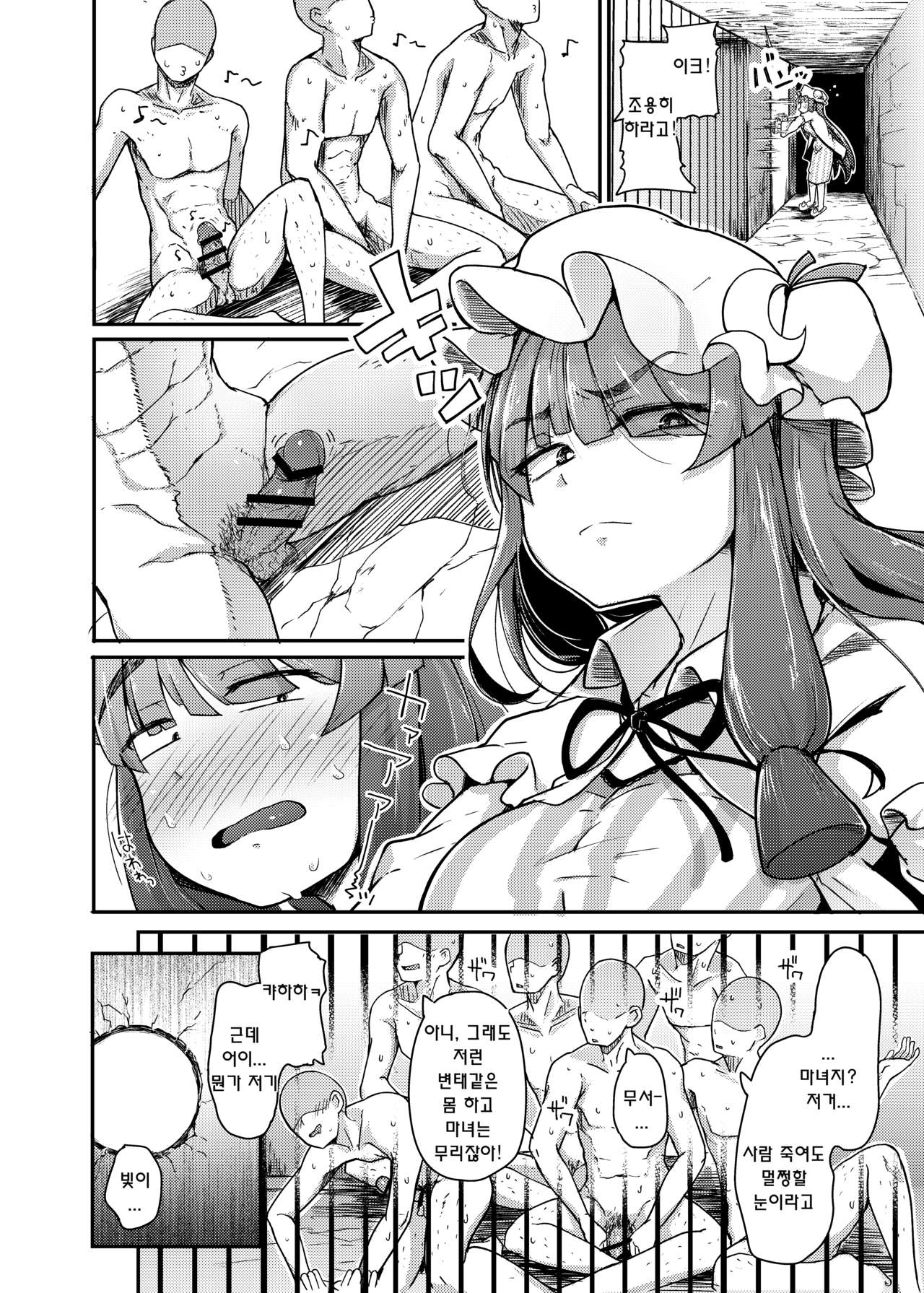 Ana to Muttsuri Dosukebe Daitoshokan | 구멍과 무뚝뚝한 개변태 page 8 full