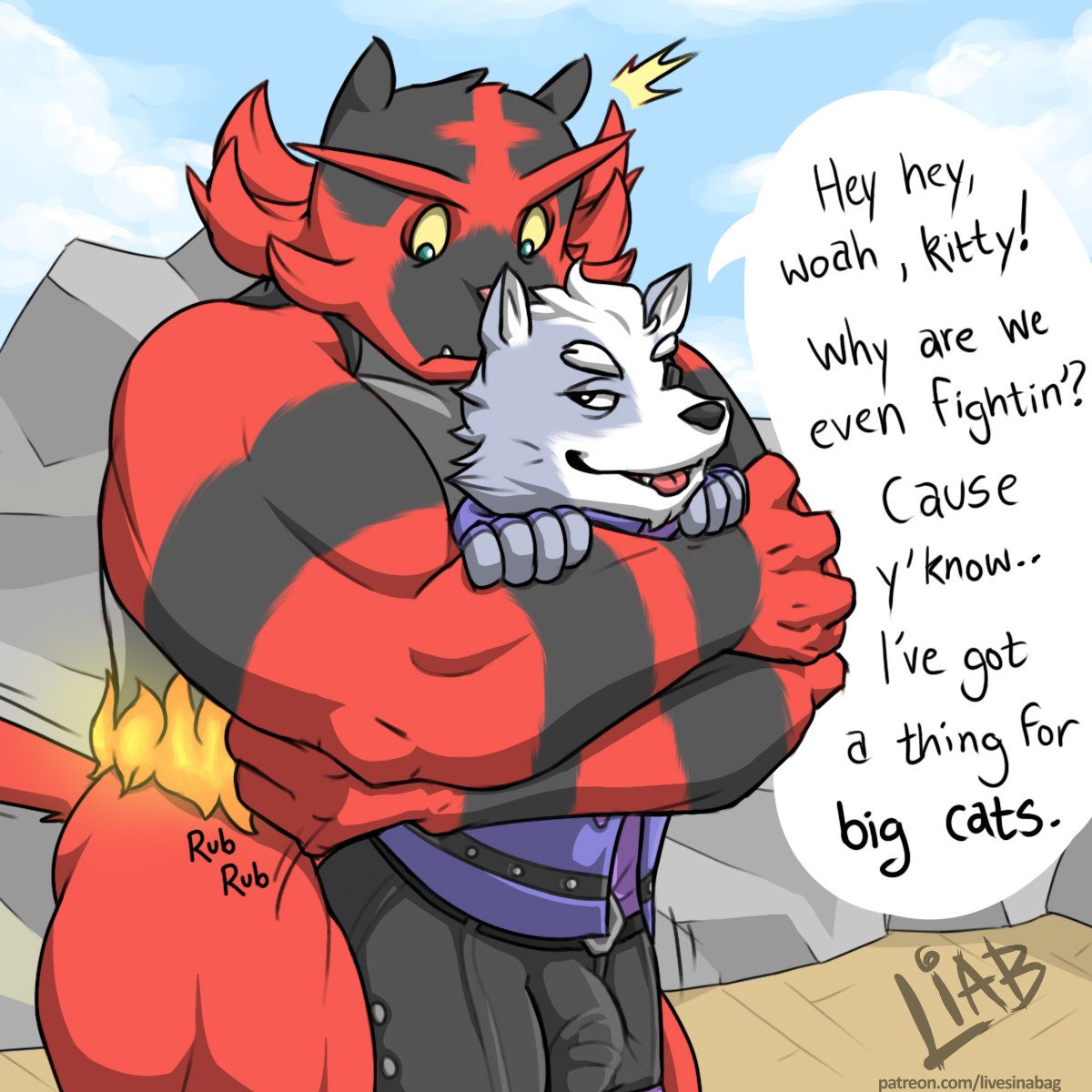 Wolf Gets Smashed + Incineroar Works page 6 full