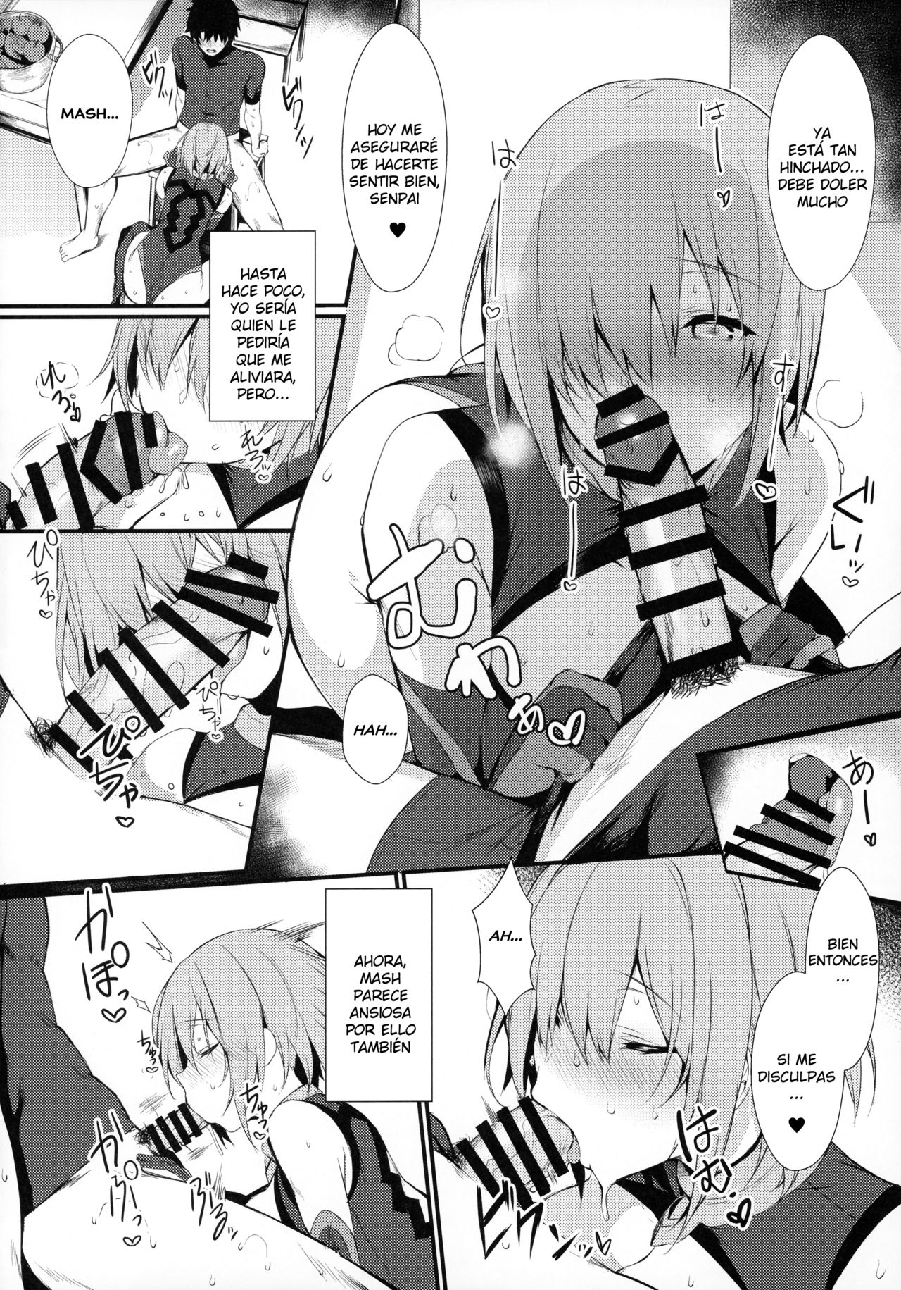 Mash to Shitekita Kakushigoto | Secret Activities With Mash page 5 full