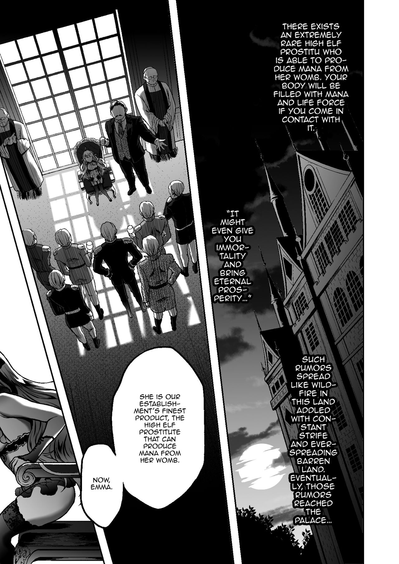 Tasogare no Shou Elf 6 - The story of Emma's side | Twilight Elf Prostitute 6 page 3 full