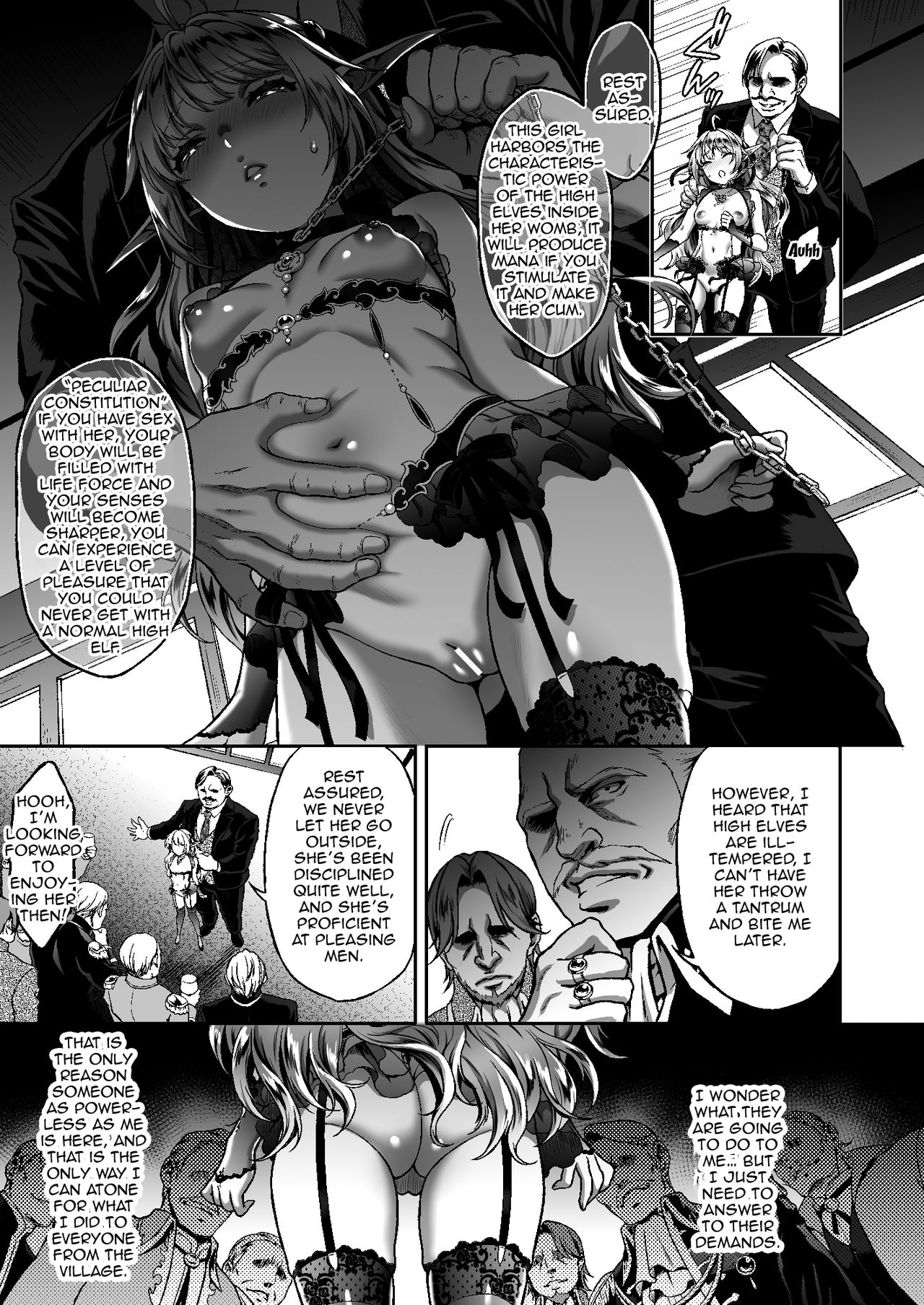 Tasogare no Shou Elf 6 - The story of Emma's side | Twilight Elf Prostitute 6 page 5 full