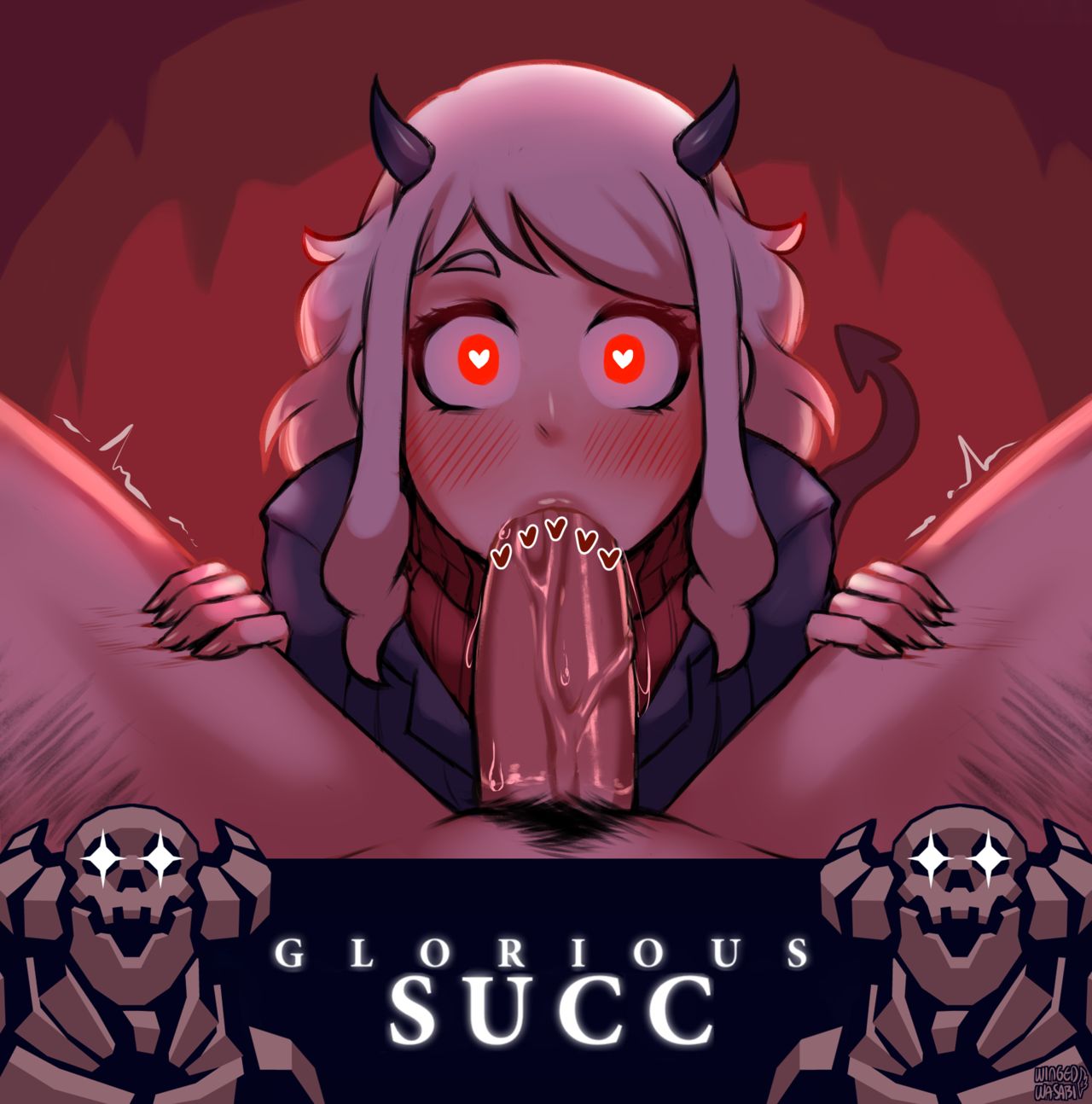Helltaker: I Went to Hell to Get a Harem of Demon Girls But All I Do is Make Pancakes!? page 1 full